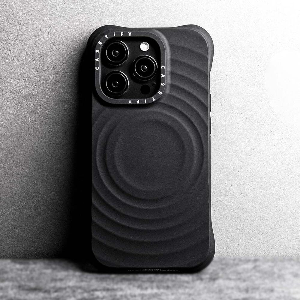Foto 6 pulgar | Funda Para Teléfono: Silicona Negra, Tify Ripple, Iphone 13 Pro - Venta Internacional.