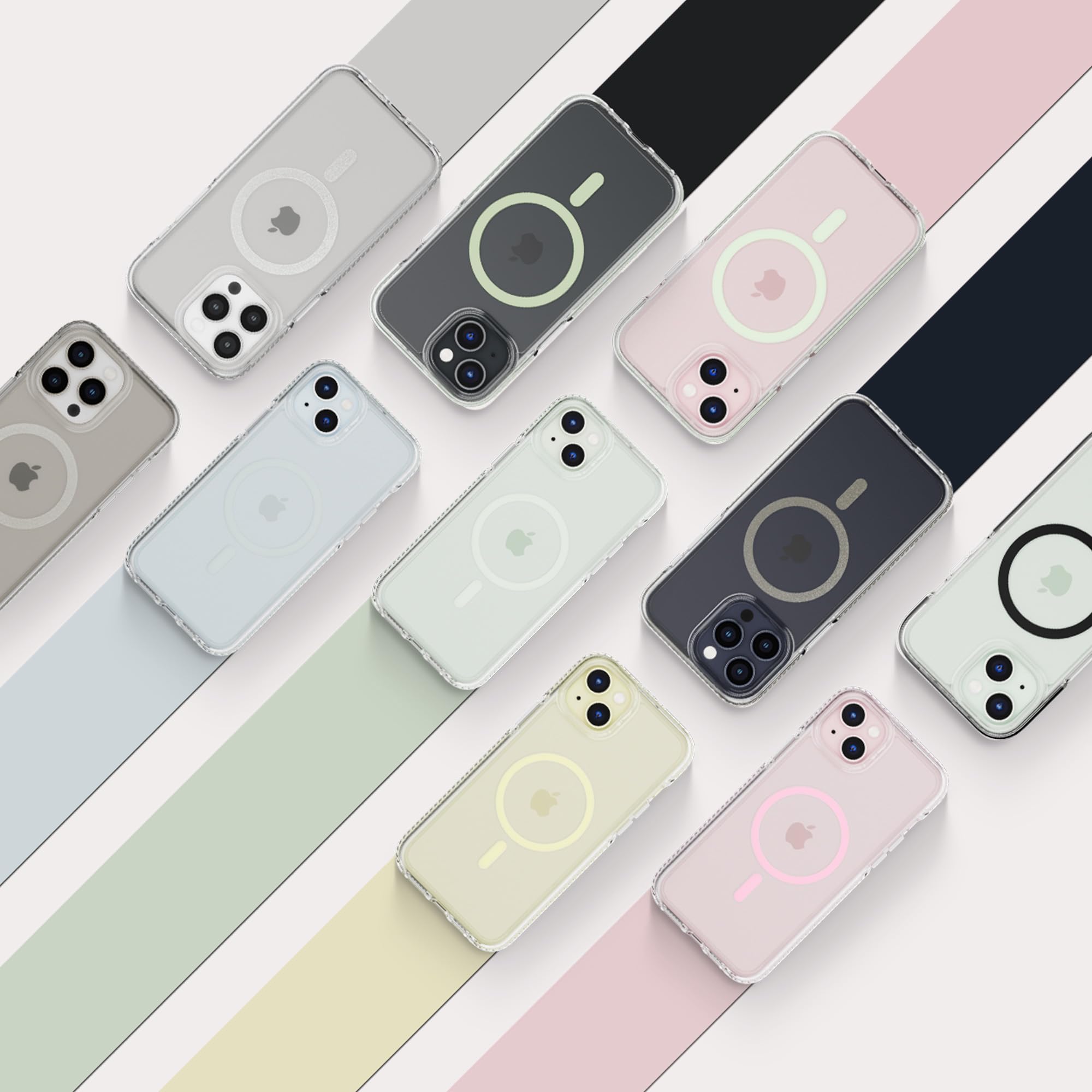 Foto 7 | Funda Tech21 Evo Crystal Para Iphone 15 Con Magsafe, Color Rosa - Venta Internacional.