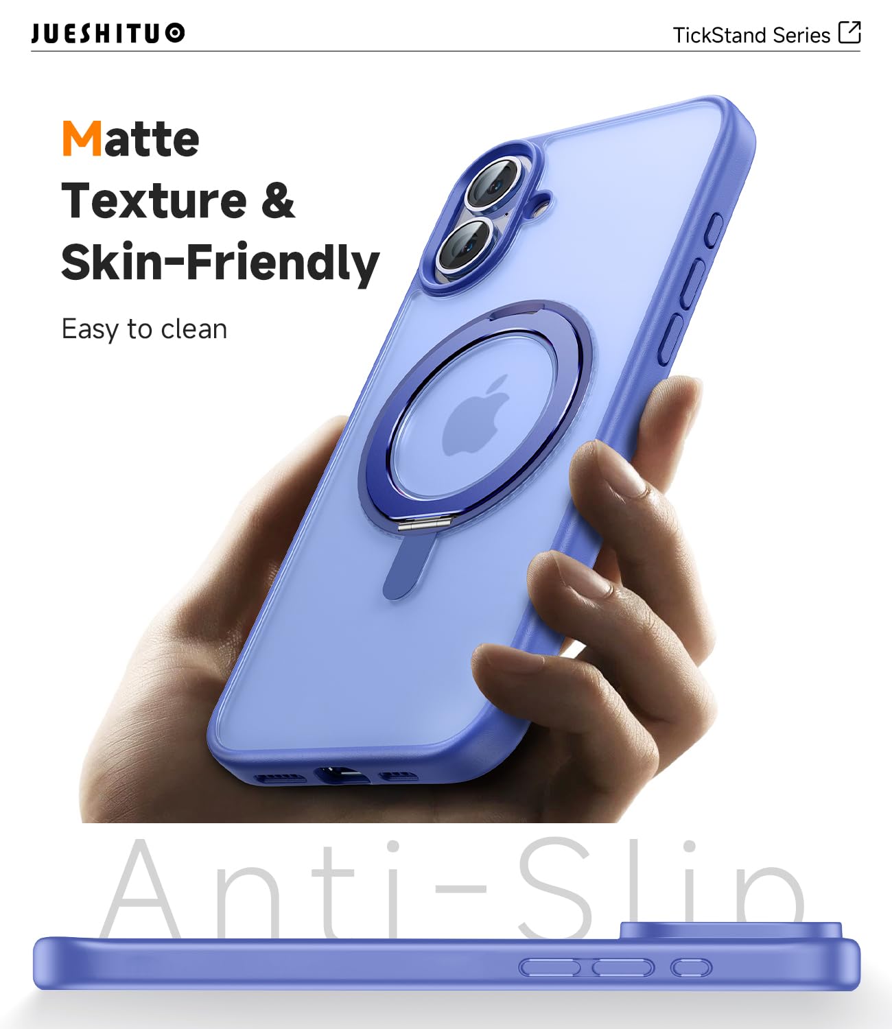 Foto 8 pulgar | Funda De Teléfono Jueshituo 3 En 1 Para Iphone 16 Plus Con Accesorios - Venta Internacional.