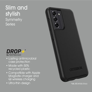 Foto 6 | Funda Otterbox Symmetry Series Para El Galaxy S21 Fe 5g, Color Negro - Venta Internacional.