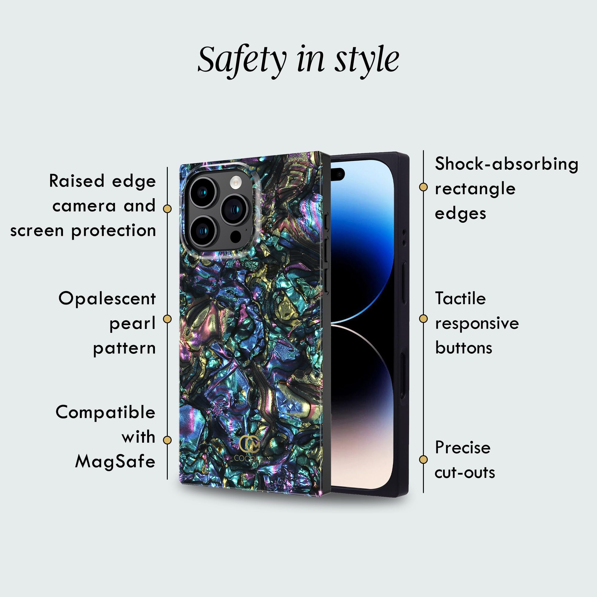 Foto 3 | Funda Para Teléfono Cocomii Rectangle Compatible Con Iphone 16 Pro Max - Venta Internacional.