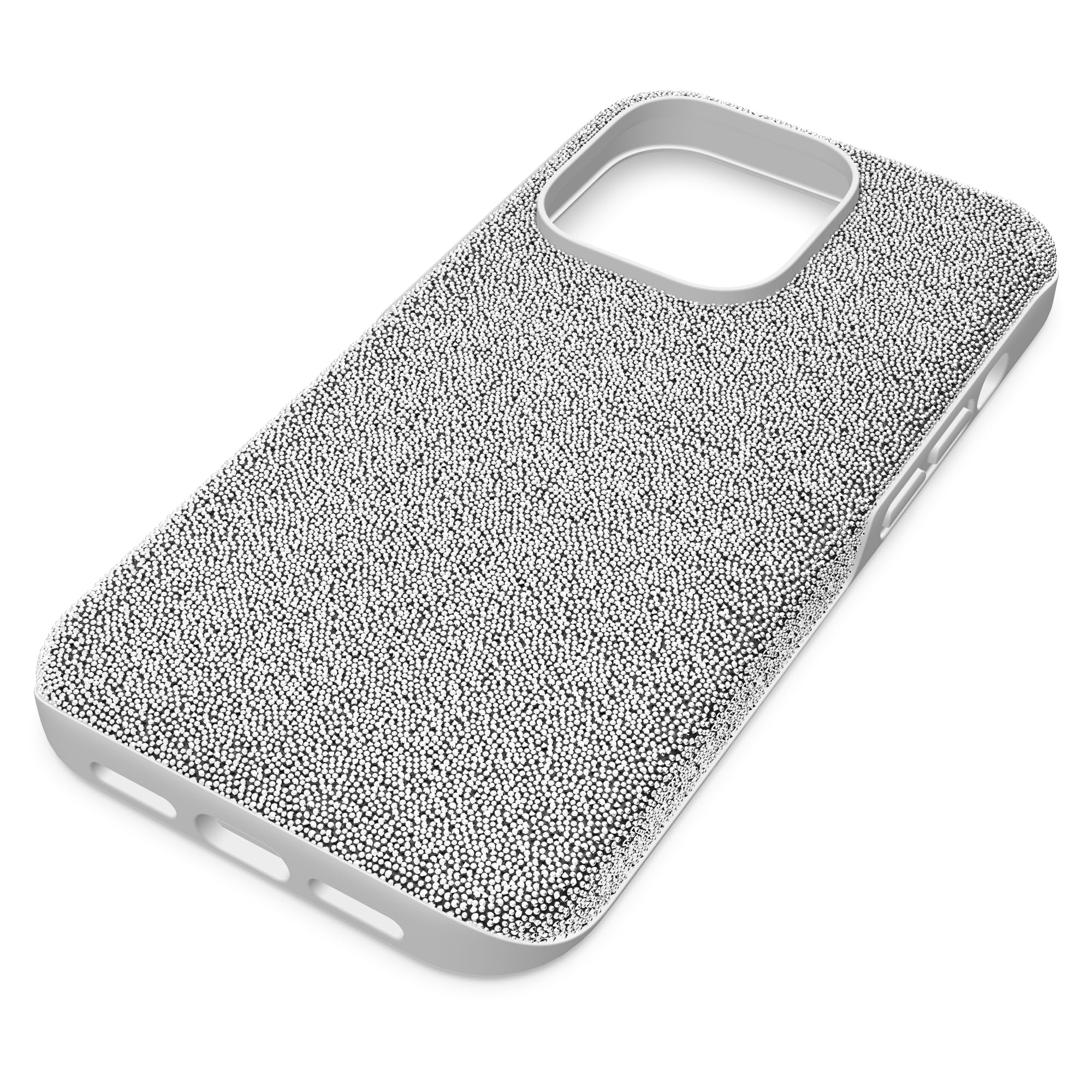Foto 3 pulgar | Funda De Teléfono Swarovski High Para Iphone 14 Pro Max Silver Crystals - Venta Internacional.