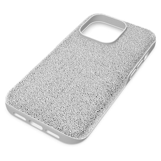 Foto 2 | Funda De Teléfono Swarovski High Para Iphone 14 Pro Max Silver Crystals - Venta Internacional.