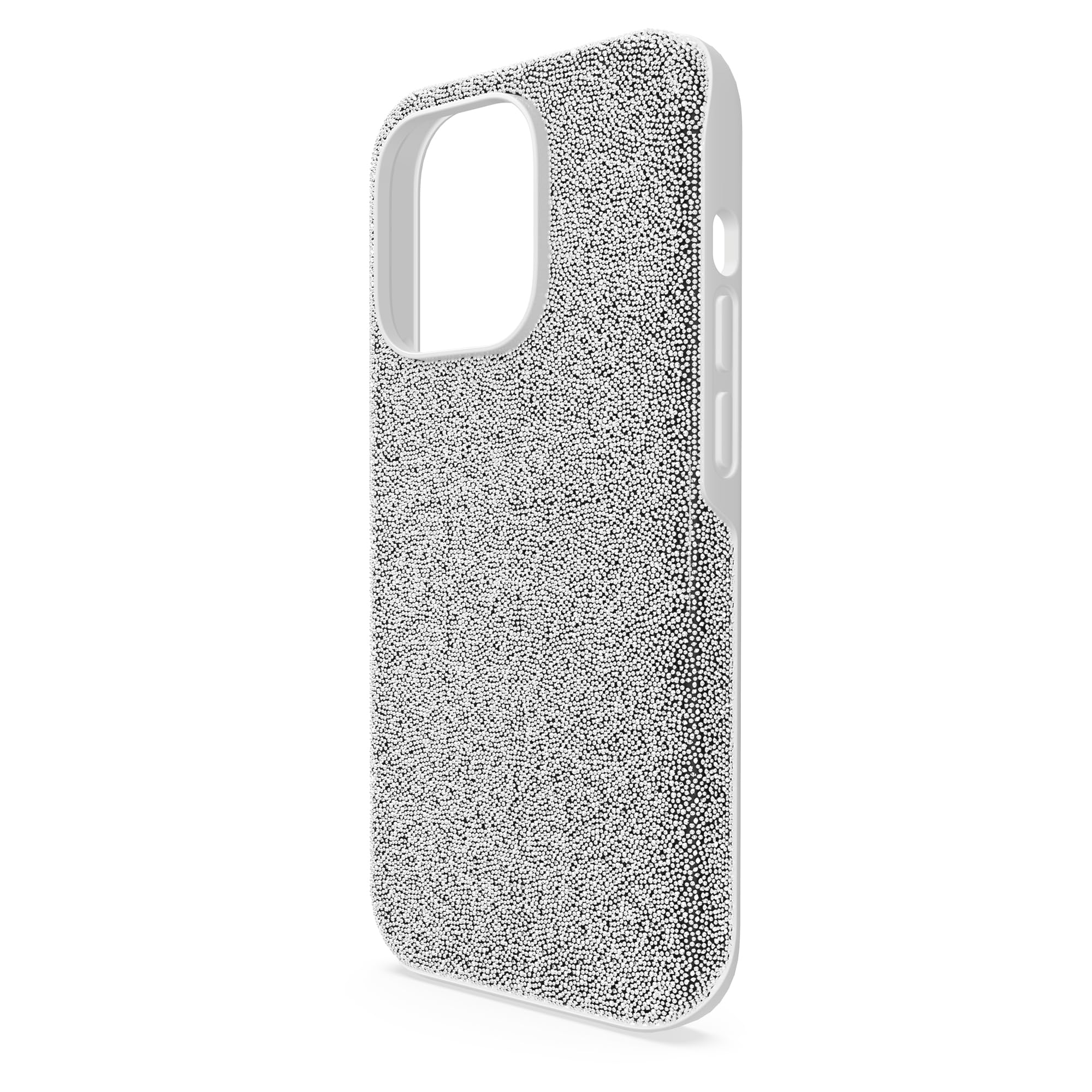 Foto 5 pulgar | Funda De Teléfono Swarovski High Para Iphone 14 Pro Max Silver Crystals - Venta Internacional.