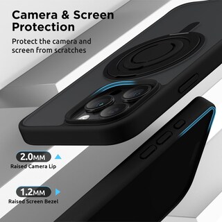 Foto 7 | Funda Surphy Con Soporte Magnético Para Iphone 16 Pro Max Con Anilla Para El Dedo - Venta Internacional.