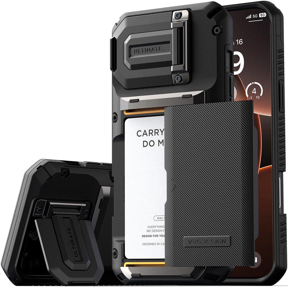 Funda Para Teléfono Vrs Design Damda Glide Duoguard Para Iphone 16 Pro Max - Venta Internacional.