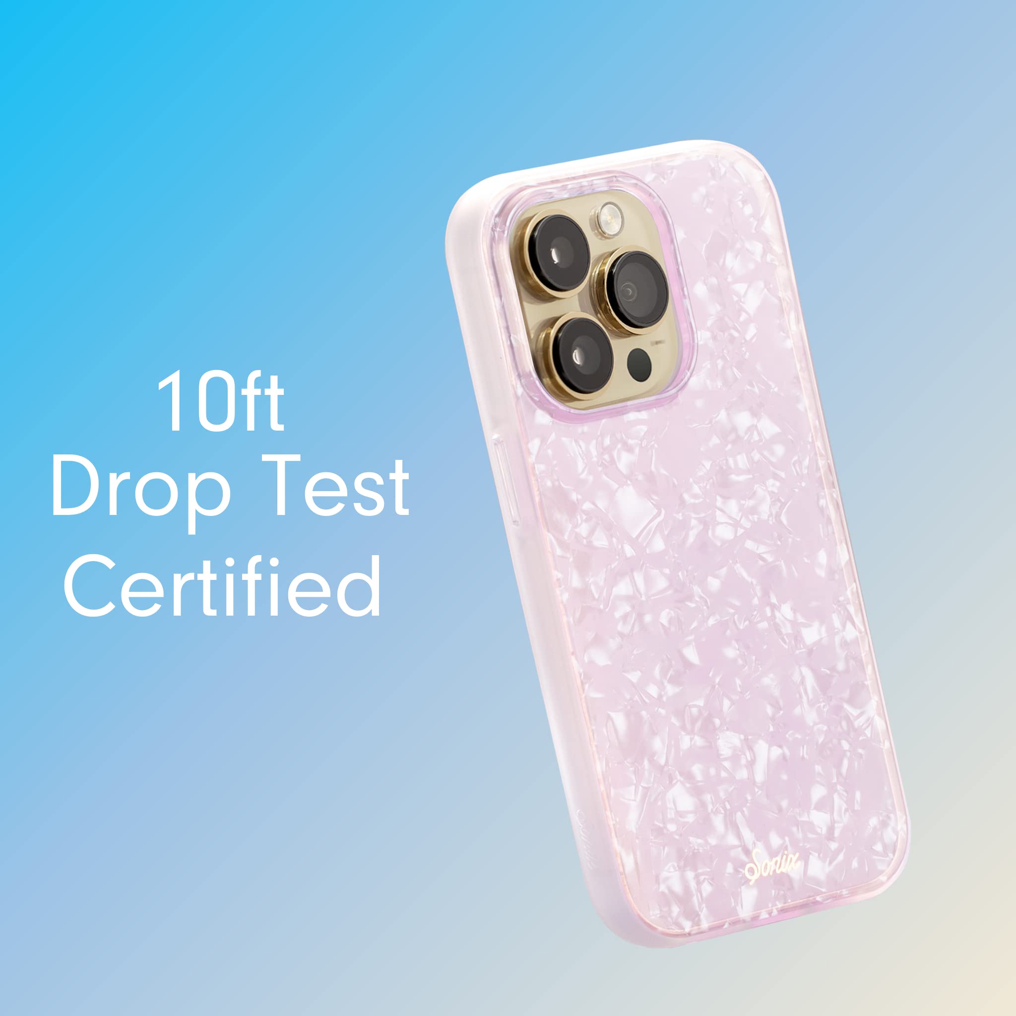Foto 2 | Funda De Teléfono Sonix Compatible Con Iphone 14 Pro Marble Pink - Venta Internacional.
