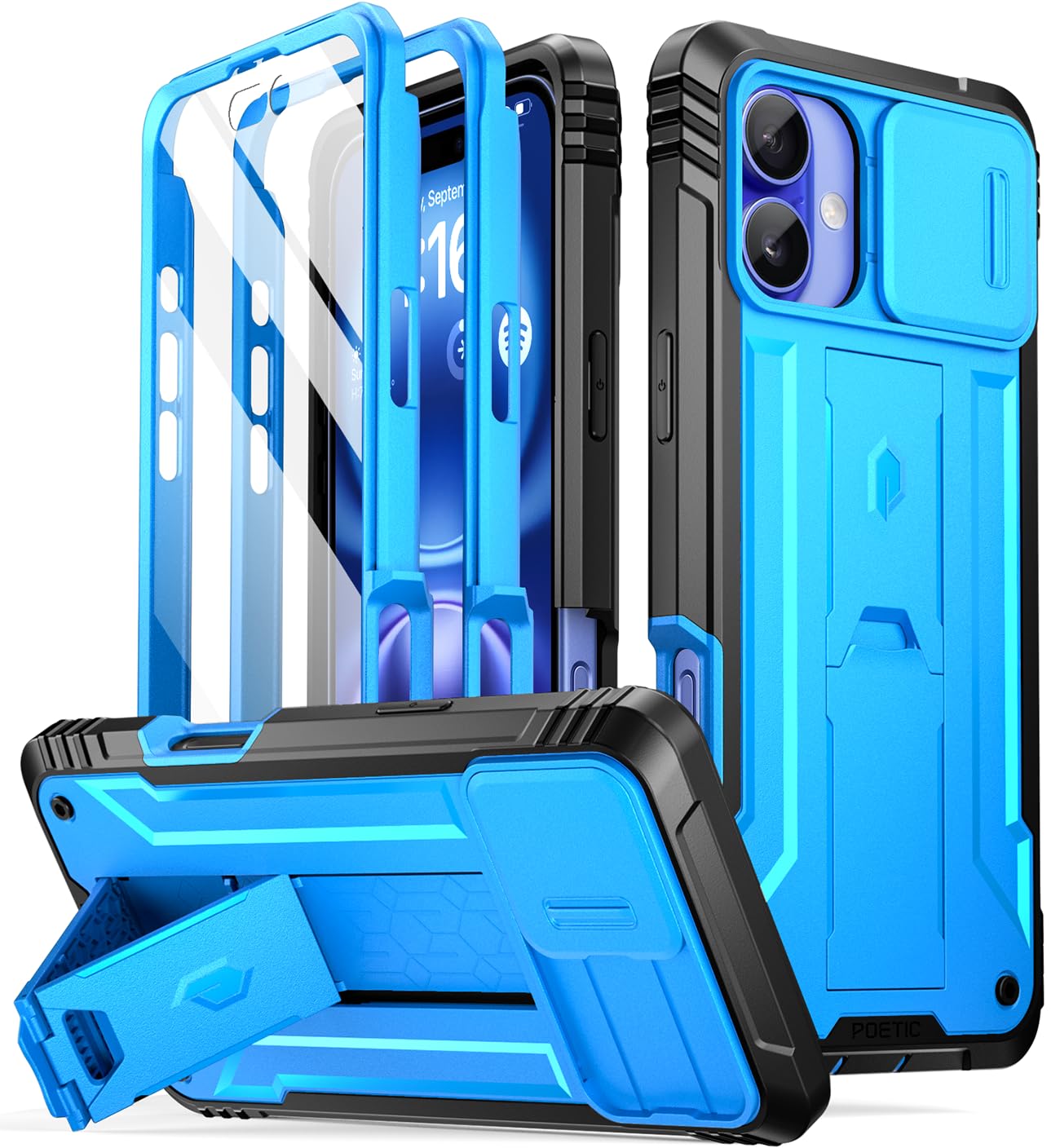 Funda De Teléfono Poetic Revolution Para Iphone 16 Plus 6.7 - Venta Internacional. $697
