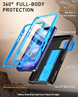 Foto 3 | Funda De Teléfono Poetic Revolution Para Iphone 16 Plus 6.7 - Venta Internacional.