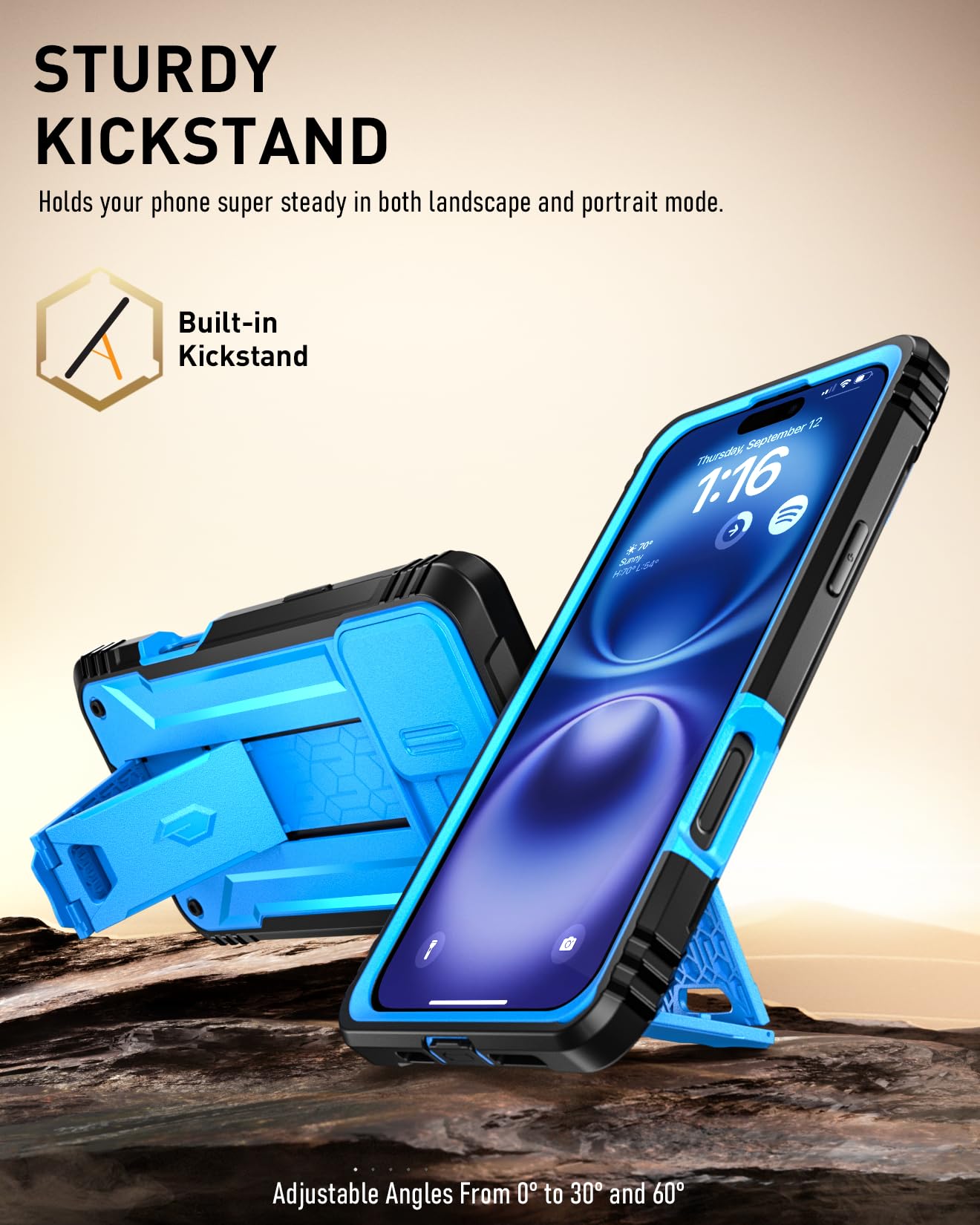 Foto 5 pulgar | Funda De Teléfono Poetic Revolution Para Iphone 16 Plus 6.7 - Venta Internacional.