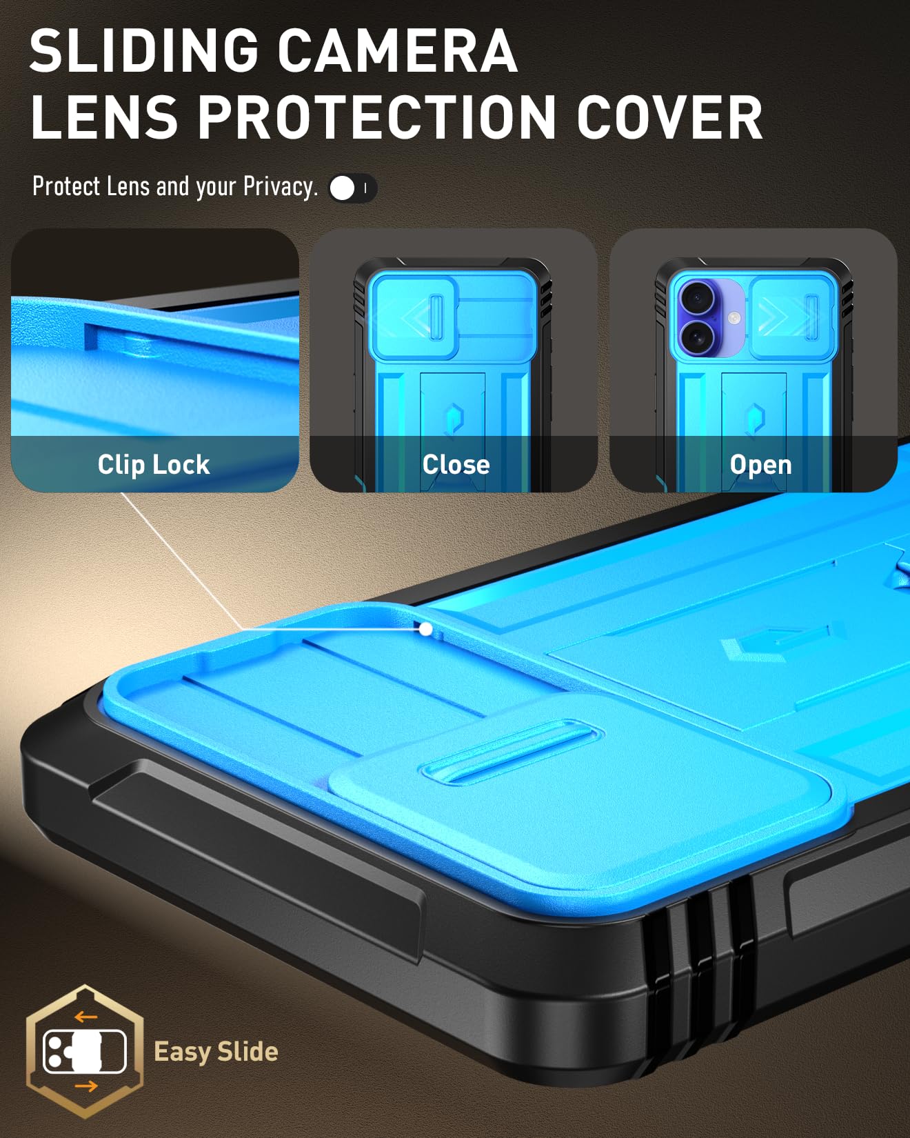 Foto 5 | Funda De Teléfono Poetic Revolution Para Iphone 16 Plus 6.7 - Venta Internacional.