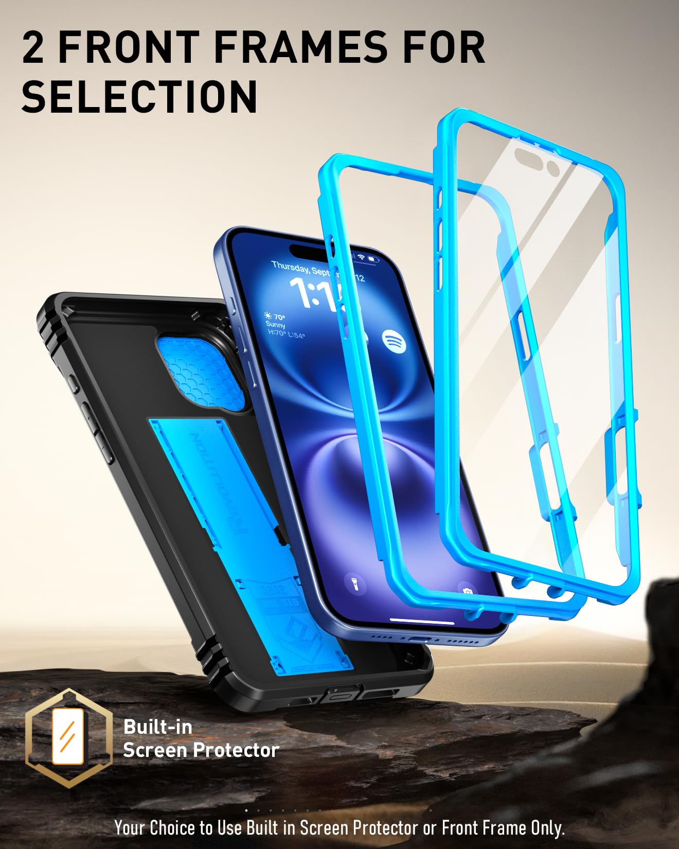 Foto 7 pulgar | Funda De Teléfono Poetic Revolution Para Iphone 16 Plus 6.7 - Venta Internacional.