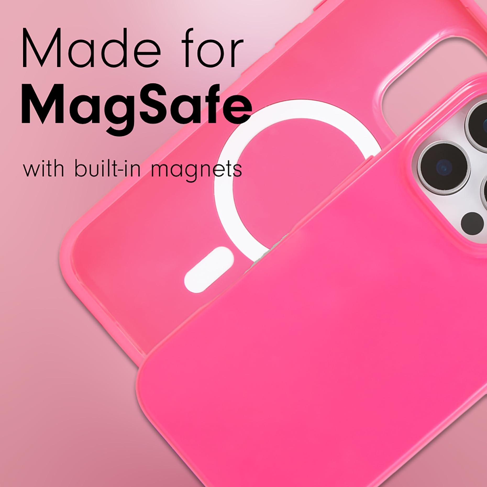 Foto 4 pulgar | Funda De Teléfono Sonix Para Iphone 16 Pro Magsafe 3m Drop Test Pink - Venta Internacional.