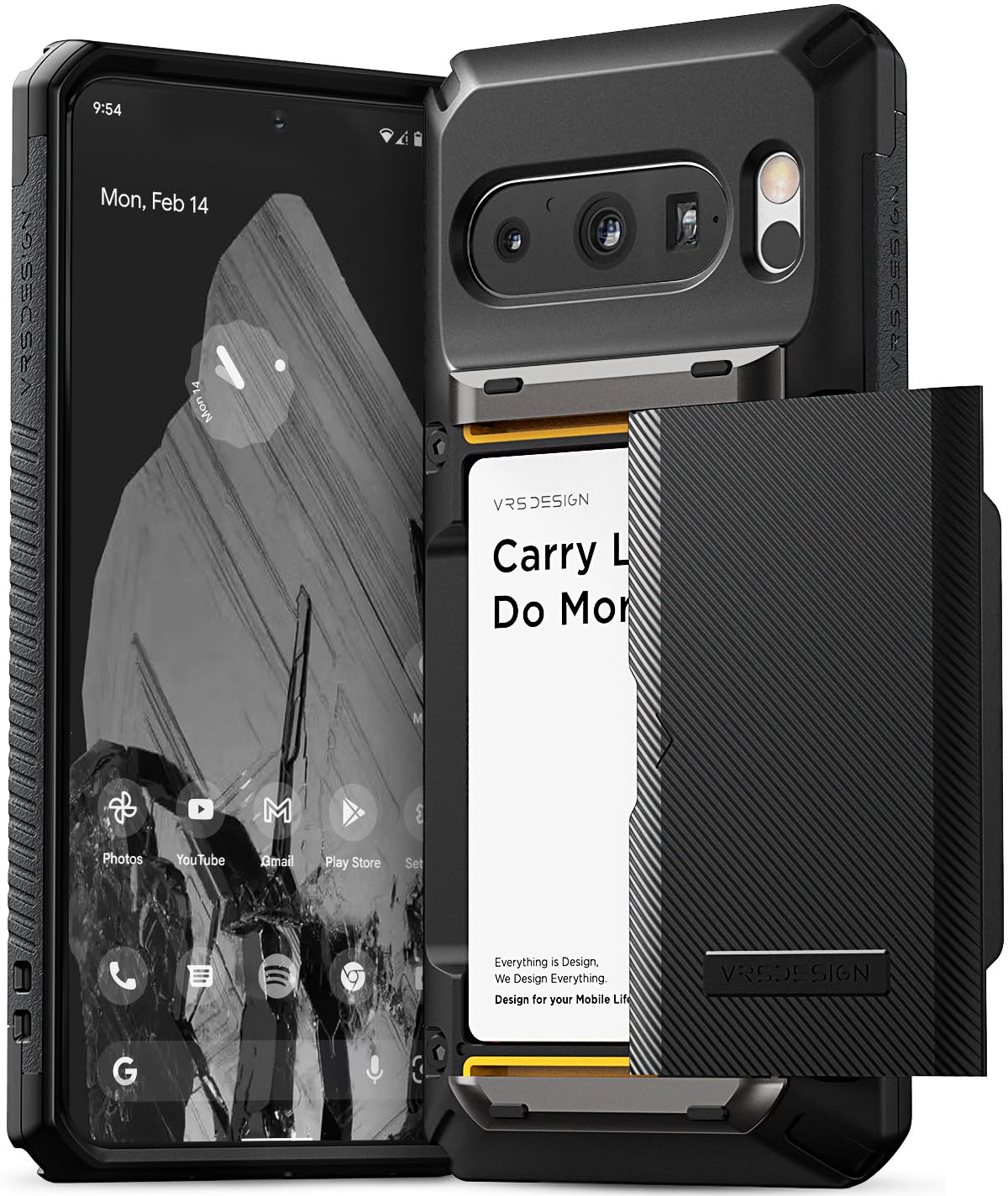 Foto 1 | Funda De Teléfono Vrs Design Damda Glide Pro Wallet Para Pixel 8 Pro - Venta Internacional.