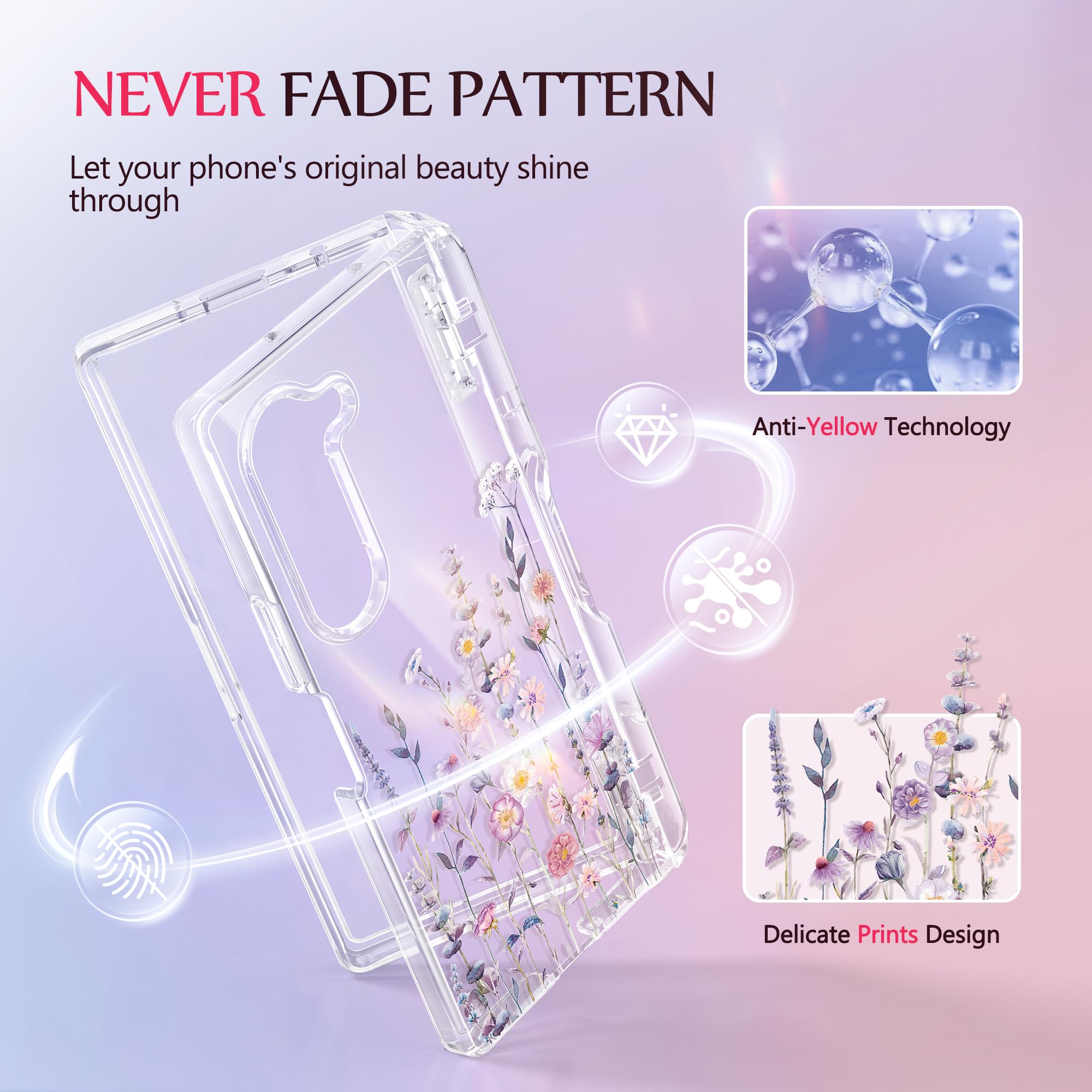 Foto 8 pulgar | Funda De Teléfono Gviewin Para Samsung Galaxy Z Fold 6 Con Soporte Para Bolígrafos - Venta Internacional.