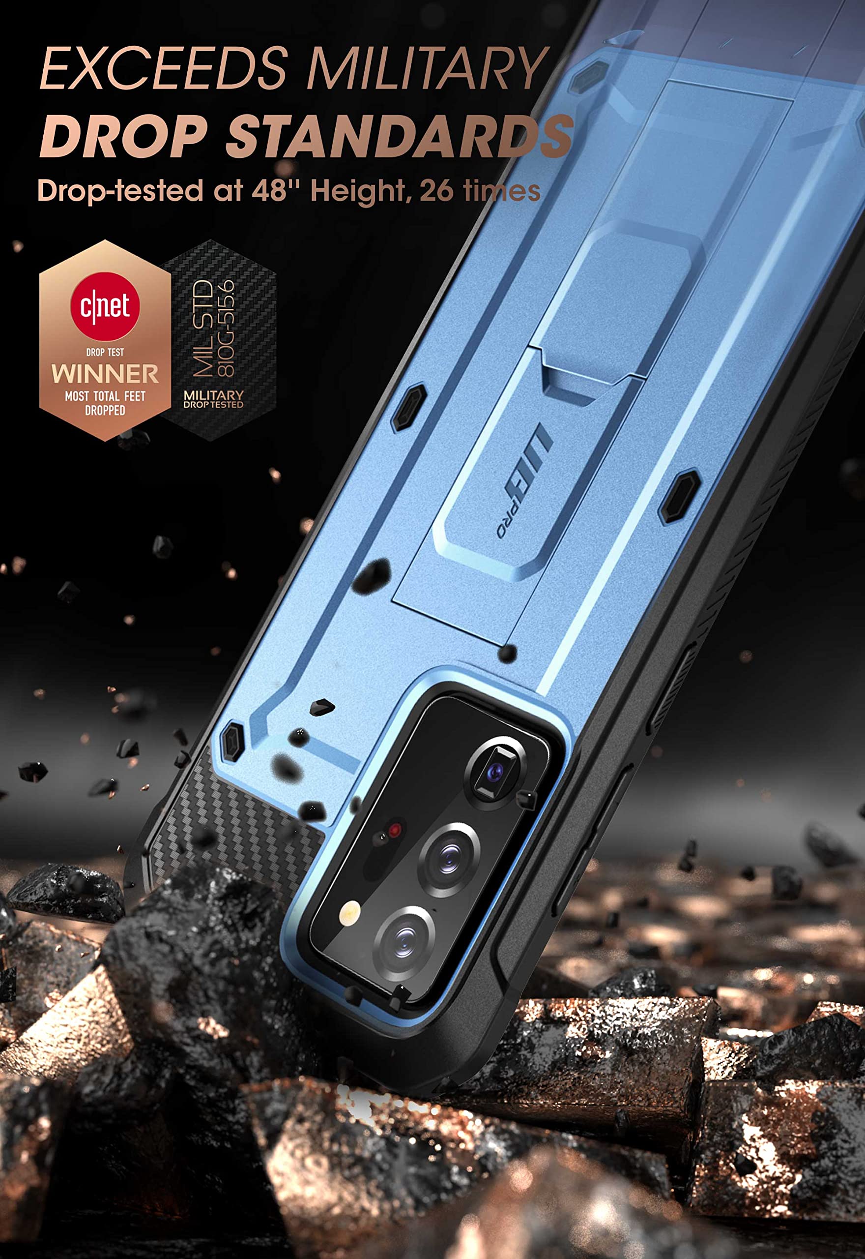 Foto 3 pulgar | Funda Supcase Unicorn Beetle Pro Para Samsung Galaxy Note 20 Ultra - Venta Internacional.