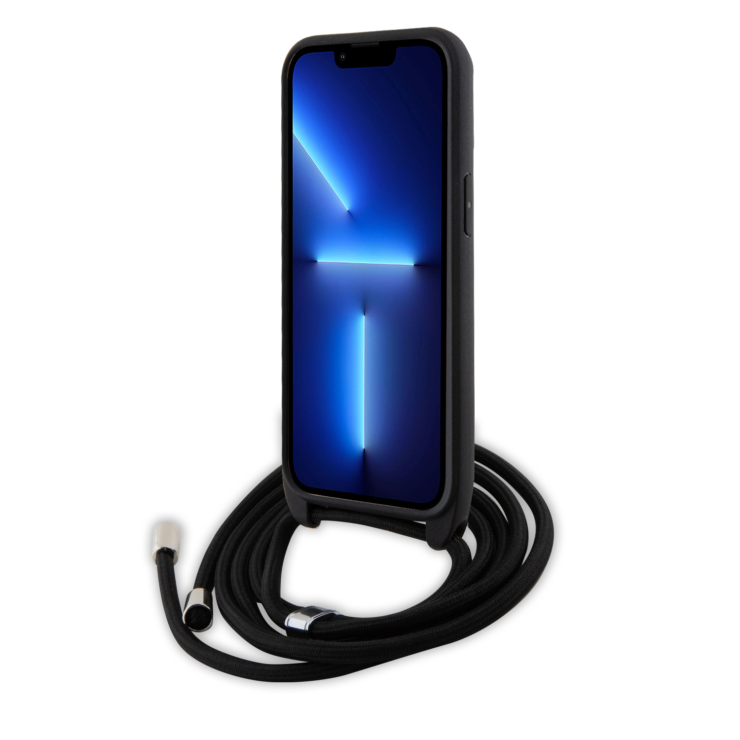 Foto 5 pulgar | Funda Karl Safiano Crossbody Logo Metálico Para Iphone 13