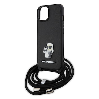 Foto 5 | Funda Karl Safiano Crossbody Logo Metálico Para Iphone 13