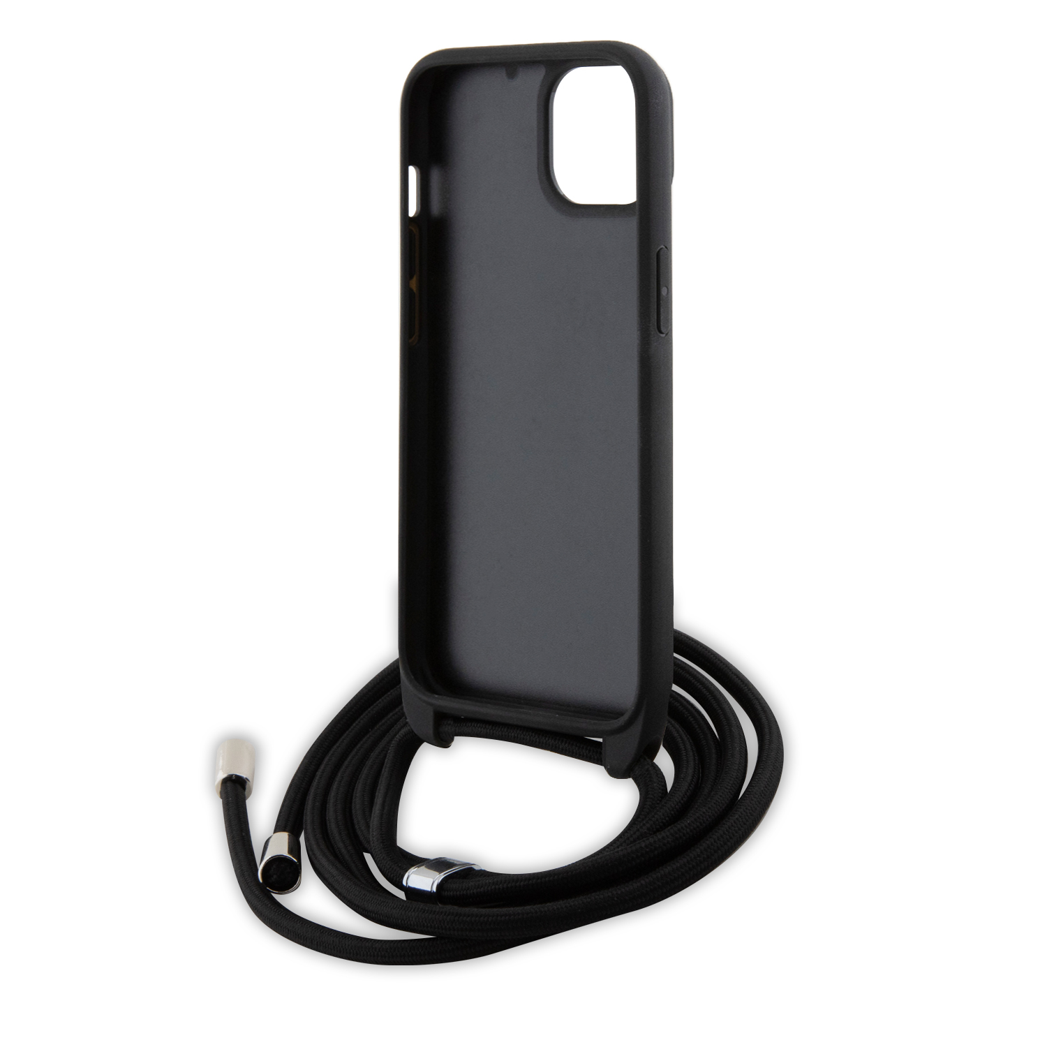 Foto 7 pulgar | Funda Karl Safiano Crossbody Logo Metálico Para Iphone 13