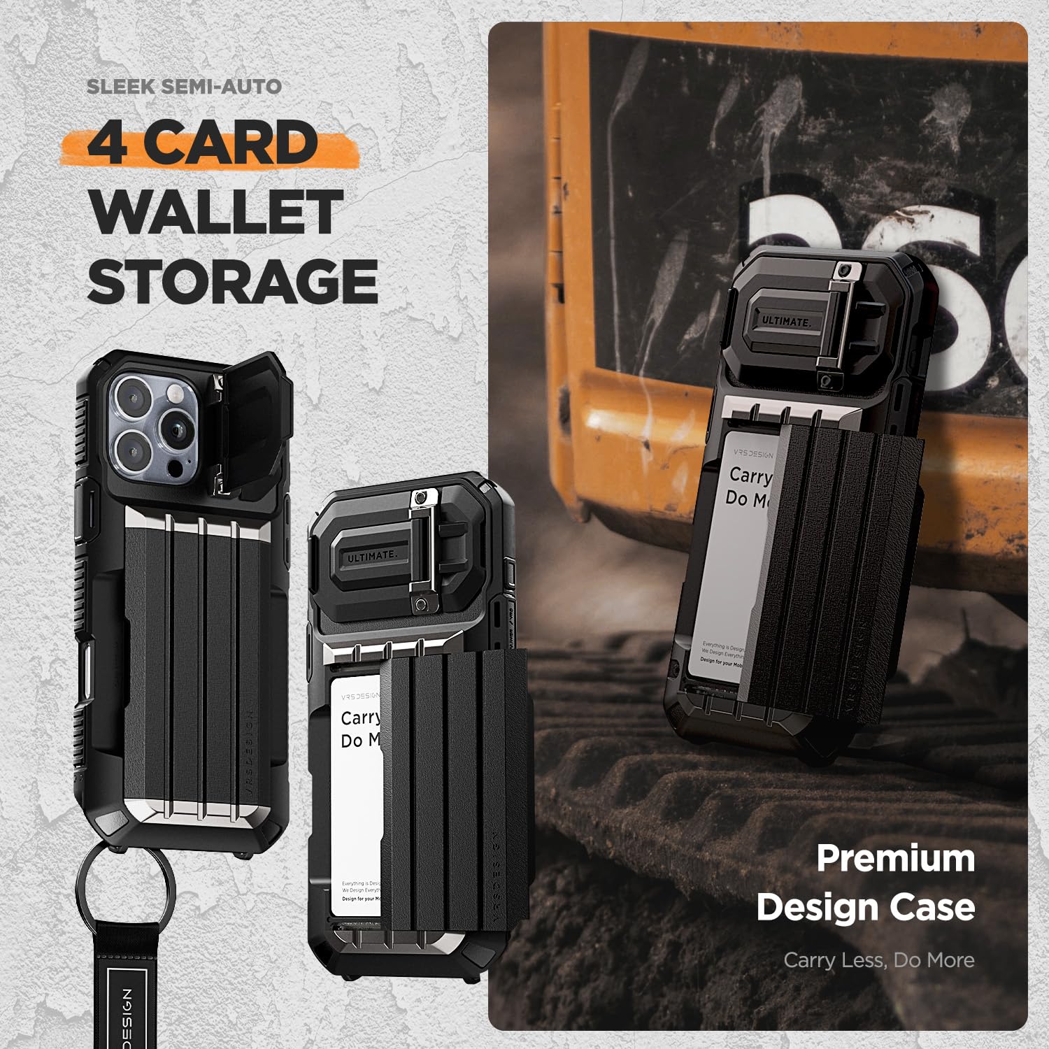 Foto 3 pulgar | Funda Tipo Cartera Vrs Design Damda Glide Ultimate Para Iphone 16 Pro Max - Venta Internacional.