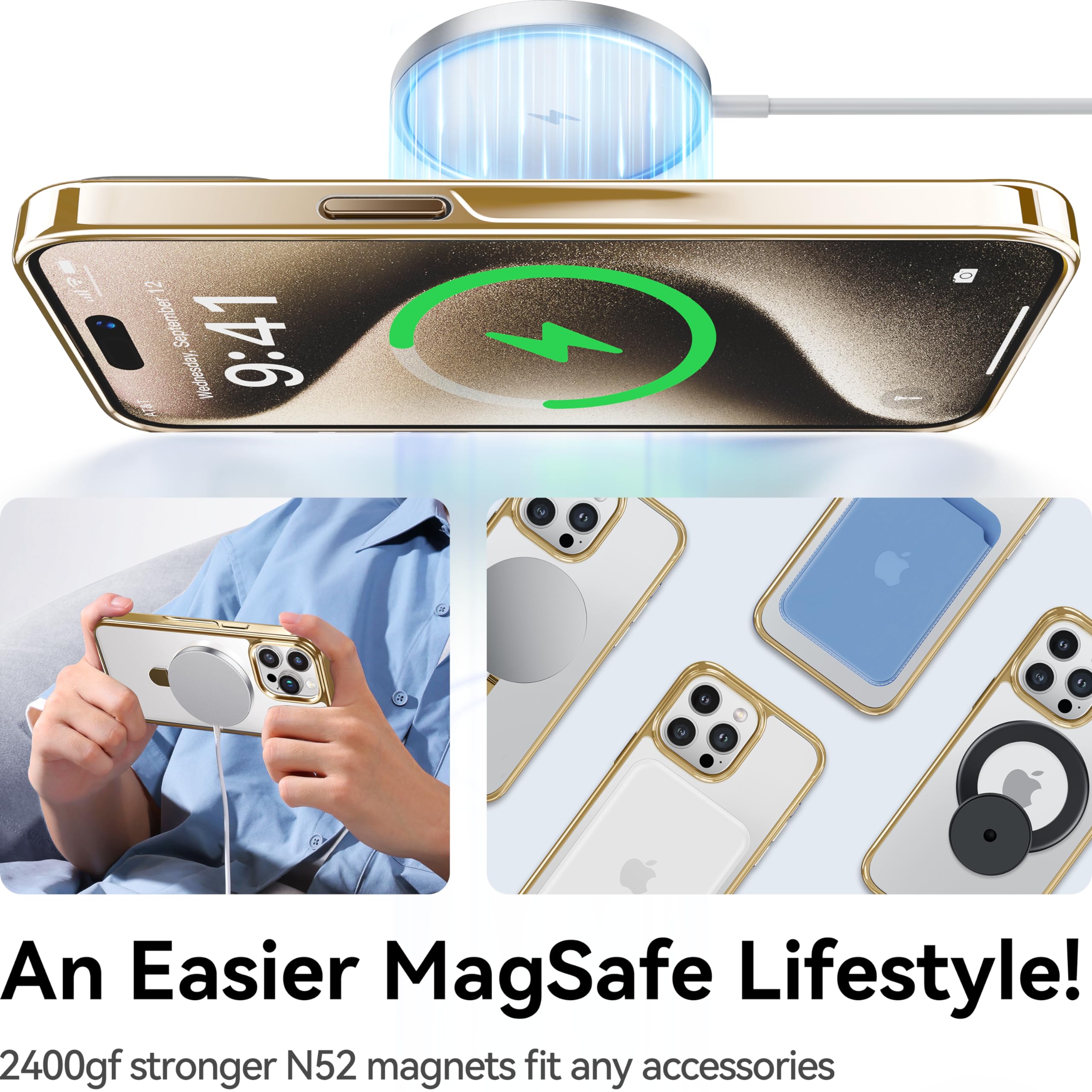 Foto 4 pulgar | Funda De Teléfono Casekoo Genuina Oficial Para Iphone 15 Pro Max - Venta Internacional.