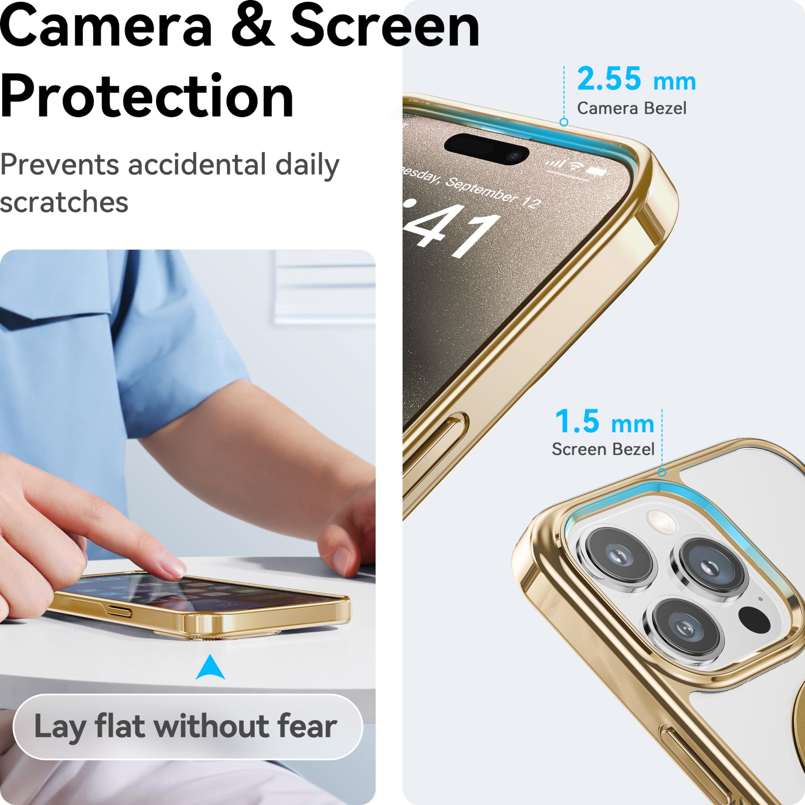 Foto 7 pulgar | Funda De Teléfono Casekoo Genuina Oficial Para Iphone 15 Pro Max - Venta Internacional.