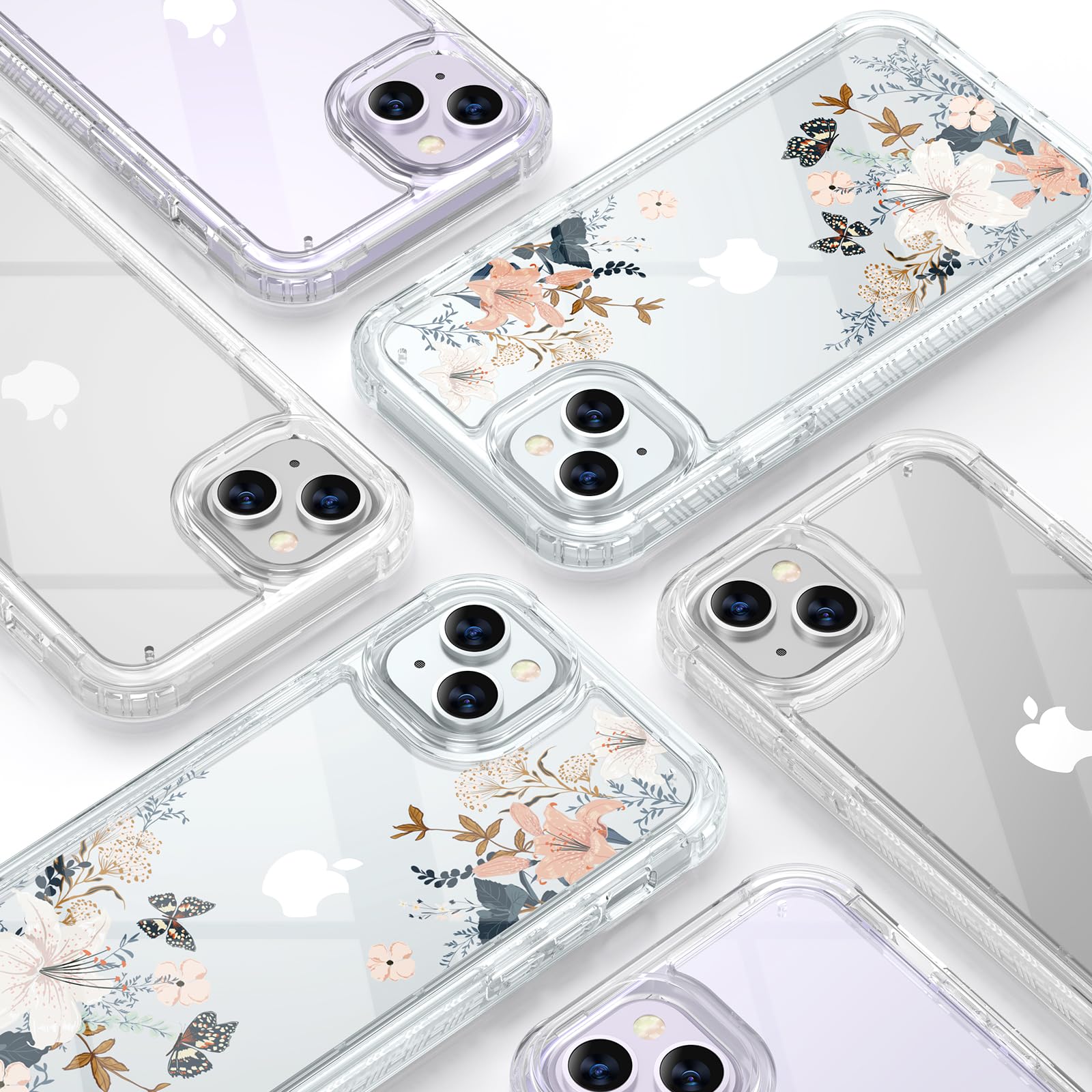 Foto 7 pulgar | Funda De Teléfono Diaclara Diseñada Para Iphone 15 6.1 Con Protector De Pantalla - Venta Internacional.
