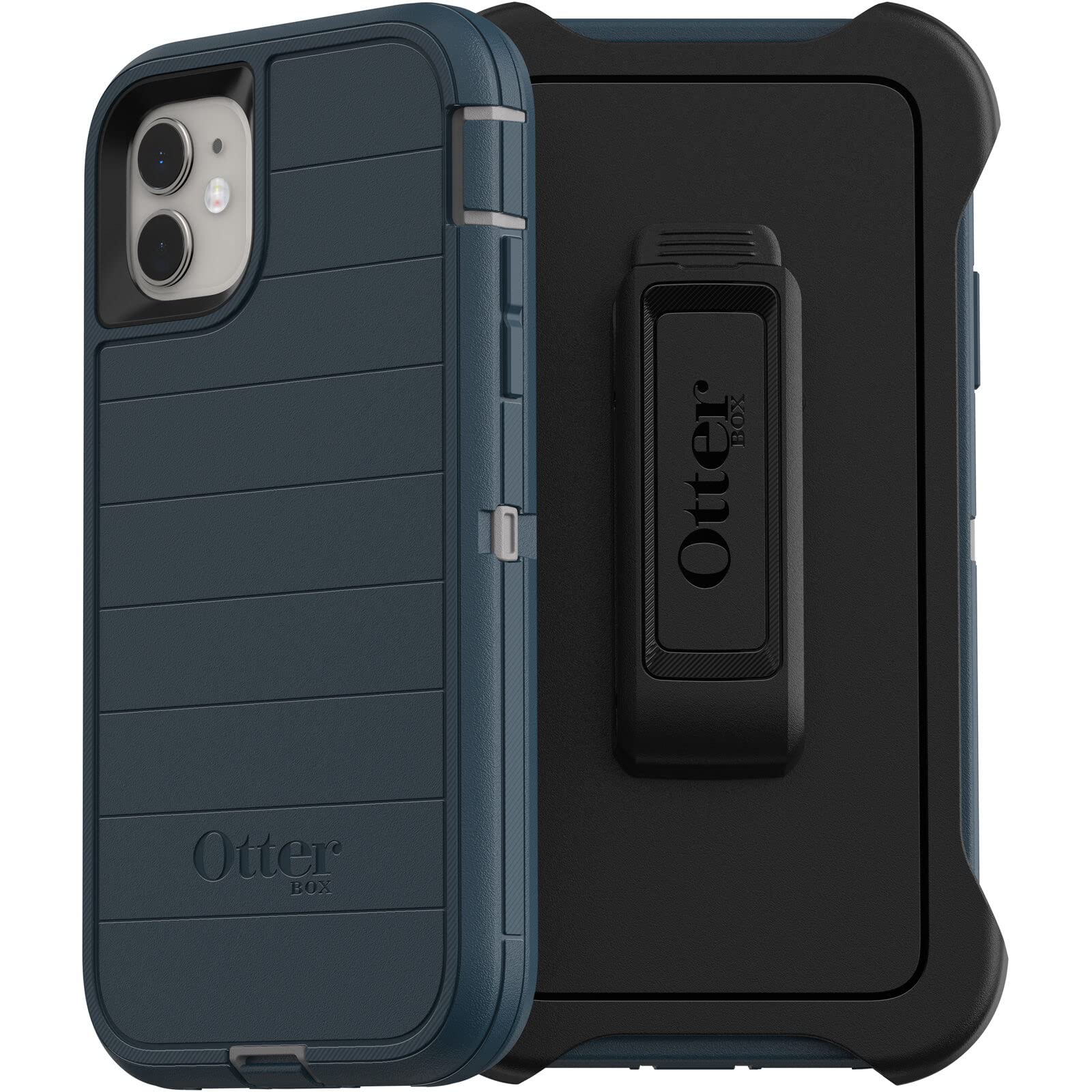 Foto 2 pulgar | Funda Otterbox Defender Series Sin Pantalla Para Iphone 11, Azul - Venta Internacional.