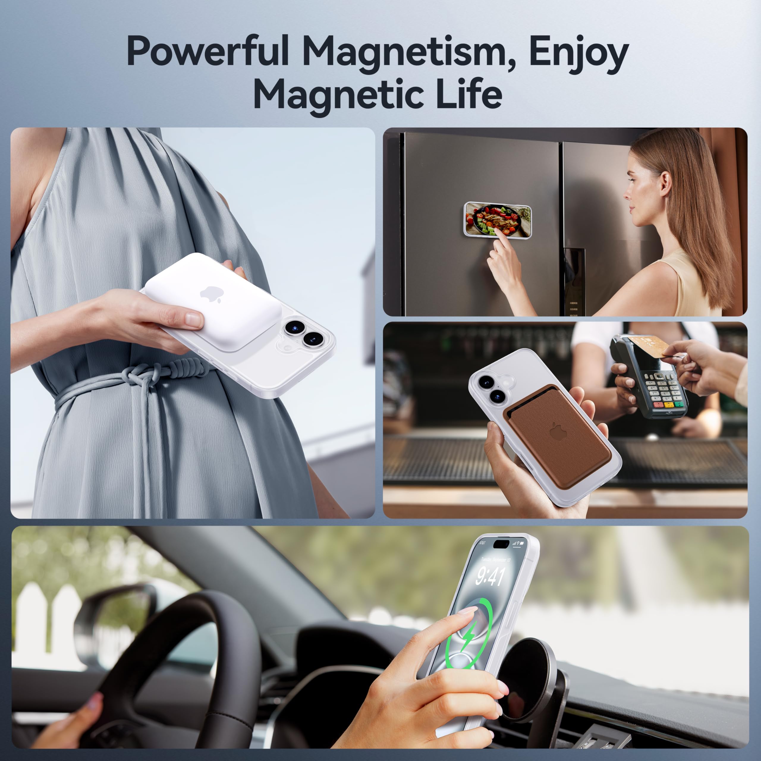 Foto 5 pulgar | Funda Casekoo Diseñada Para Iphone 16 Con Soporte Magnético - Venta Internacional.