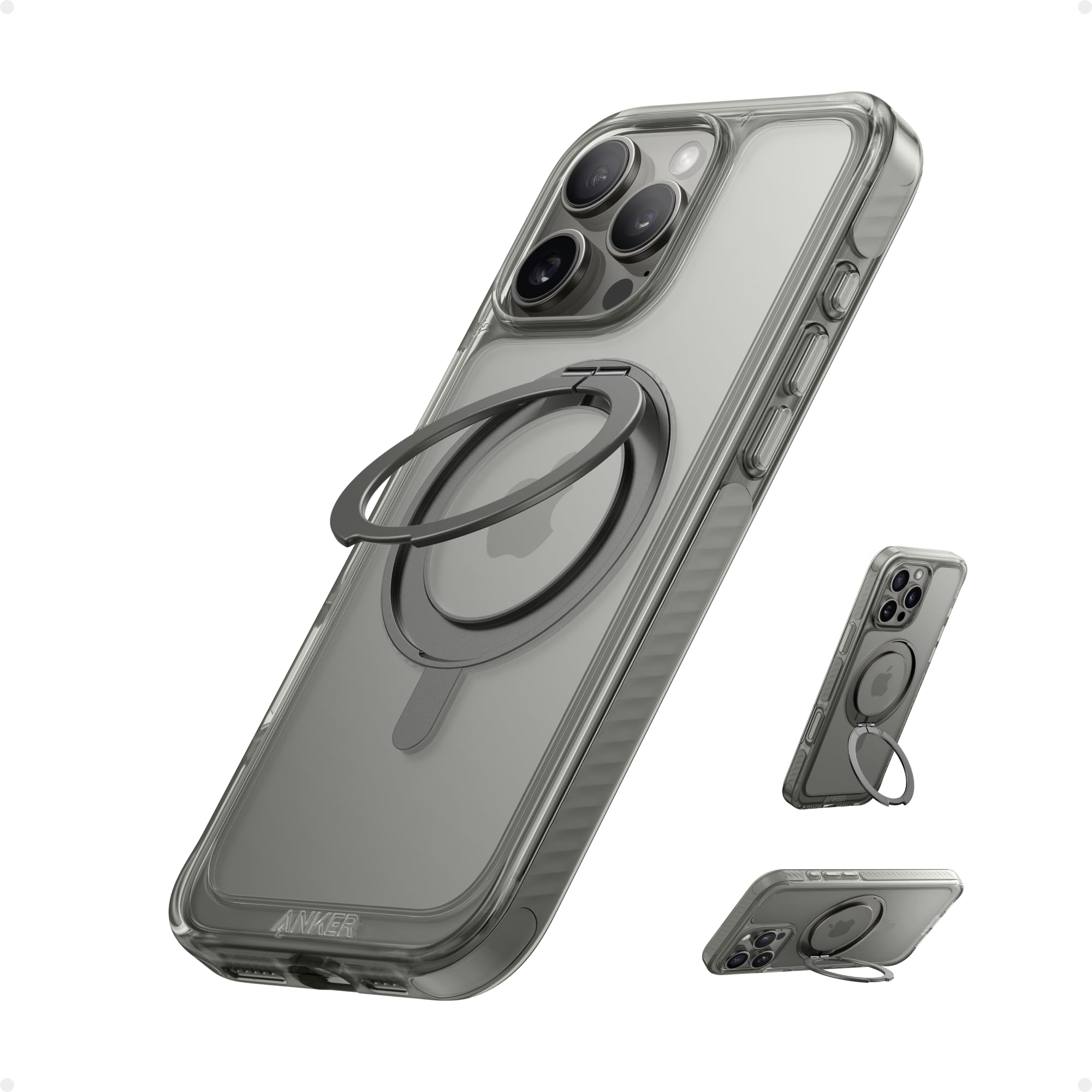 Funda Anker Ultra Magnetic con Soporte Anular de 360° para Iphone 16 Pro - Venta Internacional