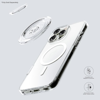 Foto 4 | Funda Para Teléfono Popsockets Compatible Con Iphone 16 Pro, Transparente - Venta Internacional.