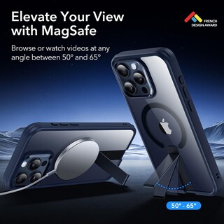 Foto 2 | Funda De Teléfono Esr Para Iphone 15 Pro Con Magsafe, Soporte Transparente - Venta Internacional.