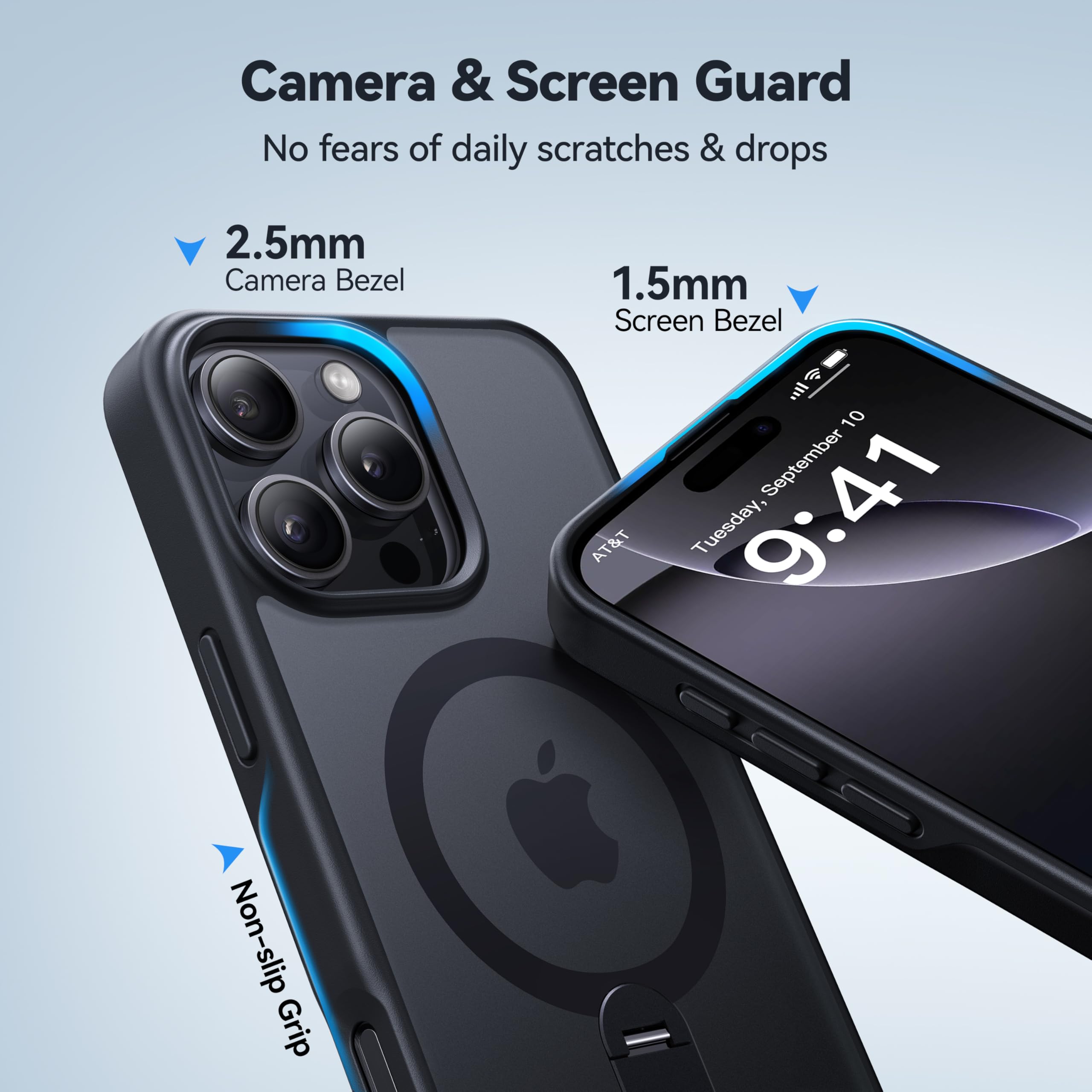 Foto 6 | Funda De Teléfono Casekoo Patentada Con Soporte Giratorio De 360° Para Iphone 16 Pro - Venta Internacional.