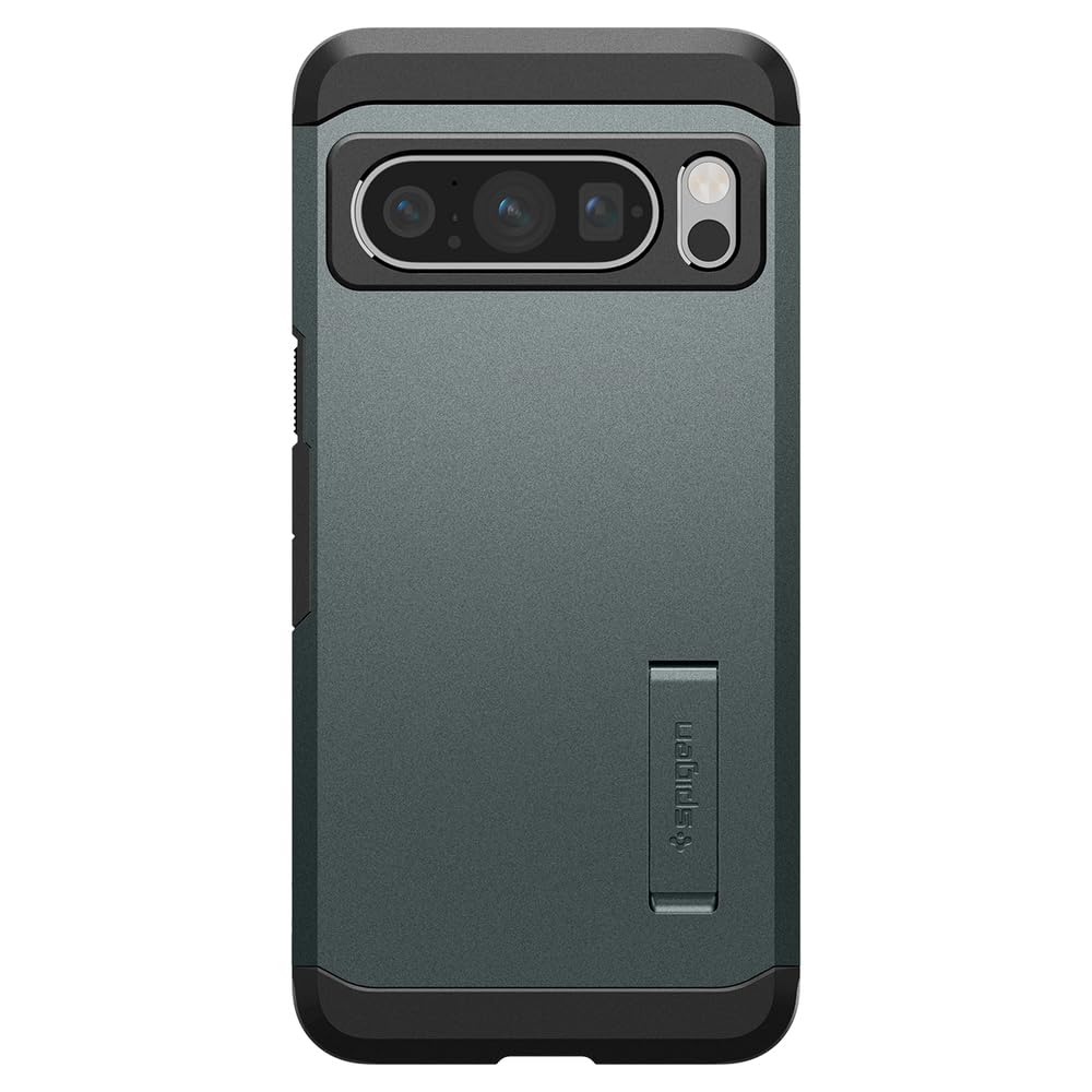 Foto 5 pulgar | Funda De Teléfono Spigen Tough Armor Para Pixel 8 Pro Con Soporte - Venta Internacional.