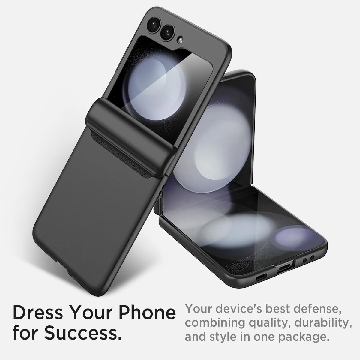 Foto 7 | Funda Miimall Para Samsung Galaxy Z Flip 5 Con Protección De Bisagra - Venta Internacional.