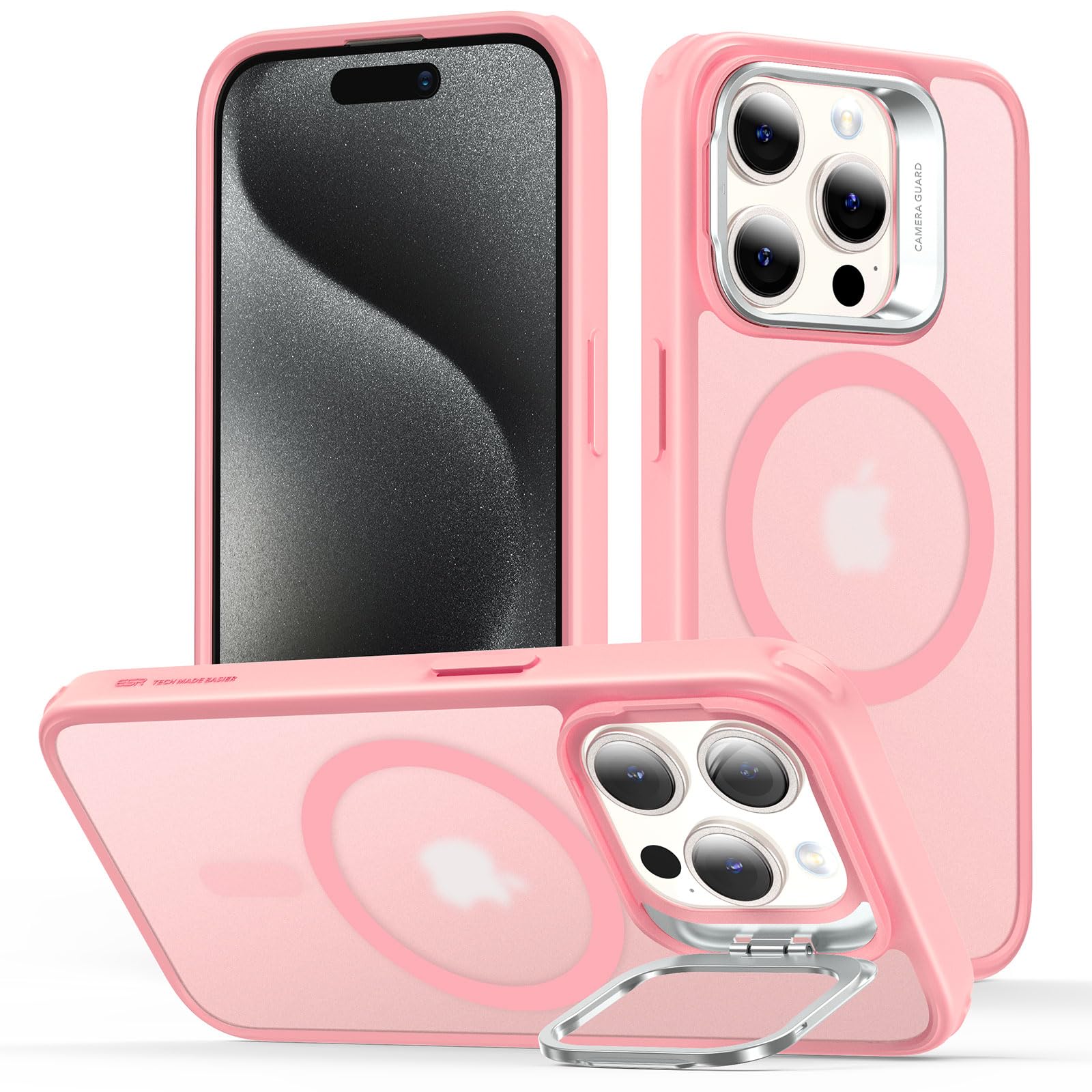 Foto 1 | Funda Esr Para Iphone 15 Pro Con Magsafe De Grado Militar, Color Rosa - Venta Internacional.