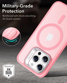 Foto 7 | Funda Esr Para Iphone 15 Pro Con Magsafe De Grado Militar, Color Rosa - Venta Internacional.