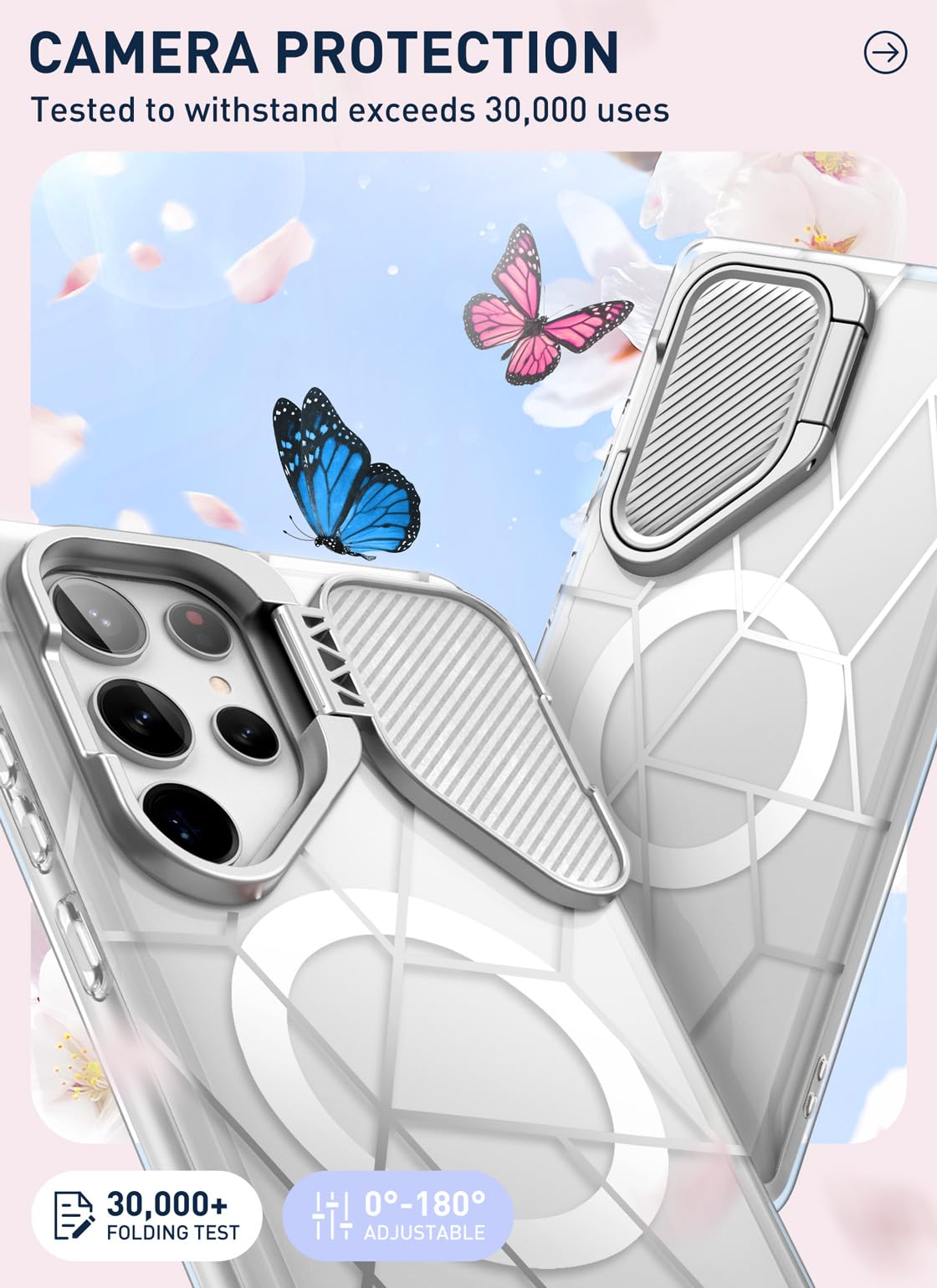Foto 3 pulgar | Funda De Teléfono I-blason Cosmo Para Samsung Galaxy S24 Ultra Clear - Venta Internacional.