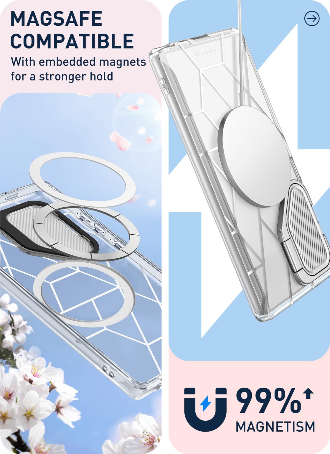 Foto 5 pulgar | Funda De Teléfono I-blason Cosmo Para Samsung Galaxy S24 Ultra Clear - Venta Internacional.