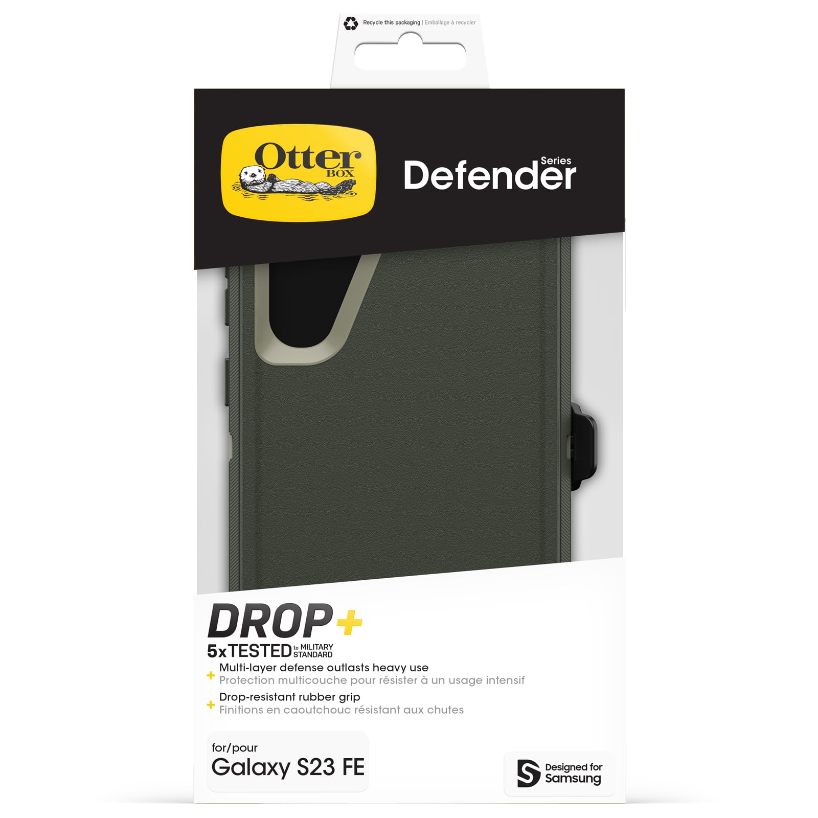 Foto 8 pulgar | Funda Otterbox Defender Series Para Samsung Galaxy S23 Fe - Venta Internacional.