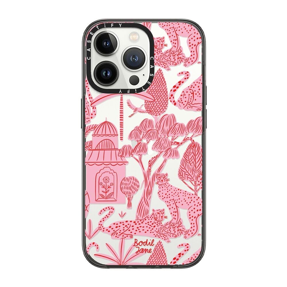 Funda Para Teléfono Casetify Compact Iphone 13 Pro Cheetah Pink - Venta Internacional.