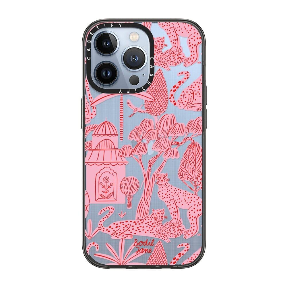Foto 3 pulgar | Funda Para Teléfono Casetify Compact Iphone 13 Pro Cheetah Pink - Venta Internacional.