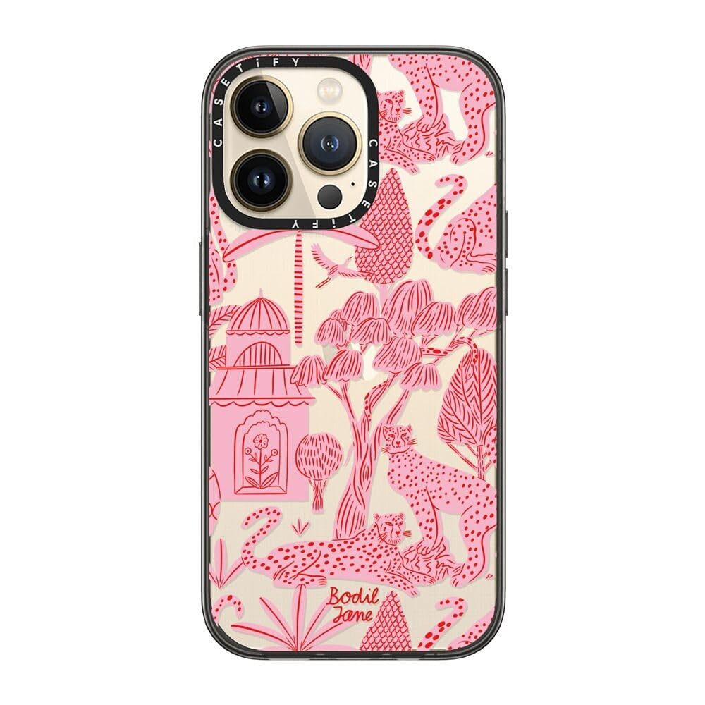 Foto 6 pulgar | Funda Para Teléfono Casetify Compact Iphone 13 Pro Cheetah Pink - Venta Internacional.