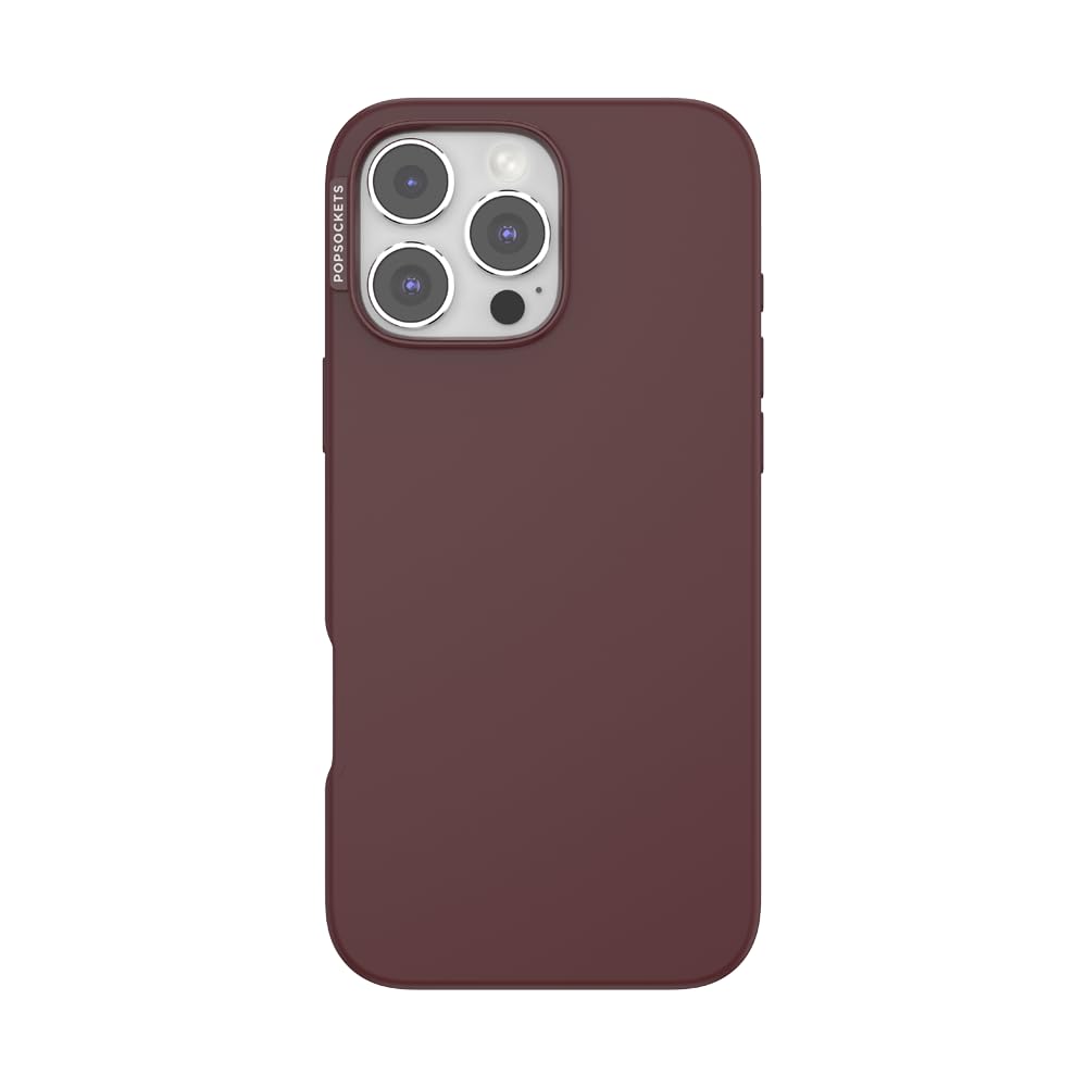 Funda Para Teléfono Popsockets Iphone 16 Pro Max Magsafe Oxblood - Venta Internacional.