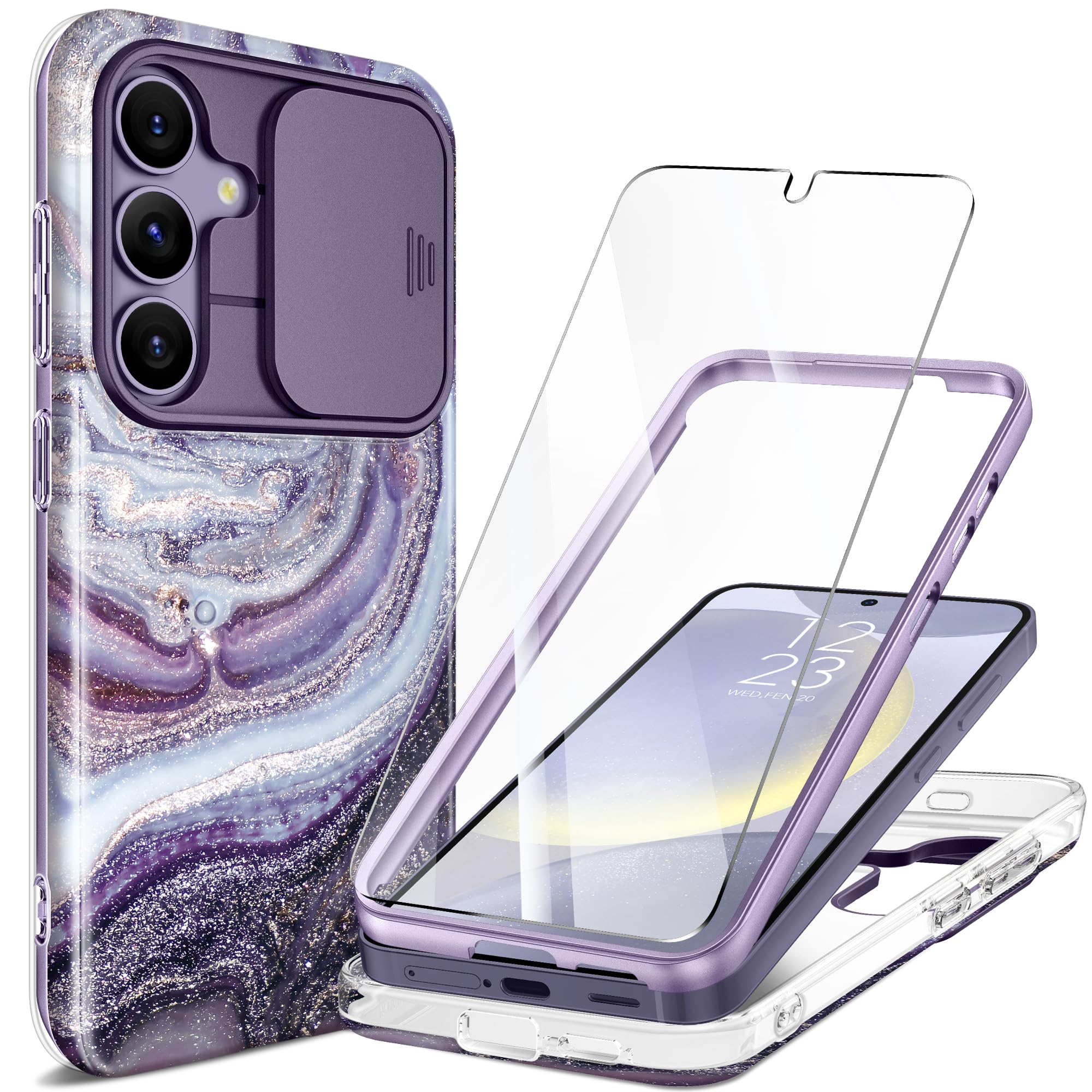 Funda De Teléfono Gviewin Diseñada Para Samsung Galaxy S24+ Plus - Venta Internacional.