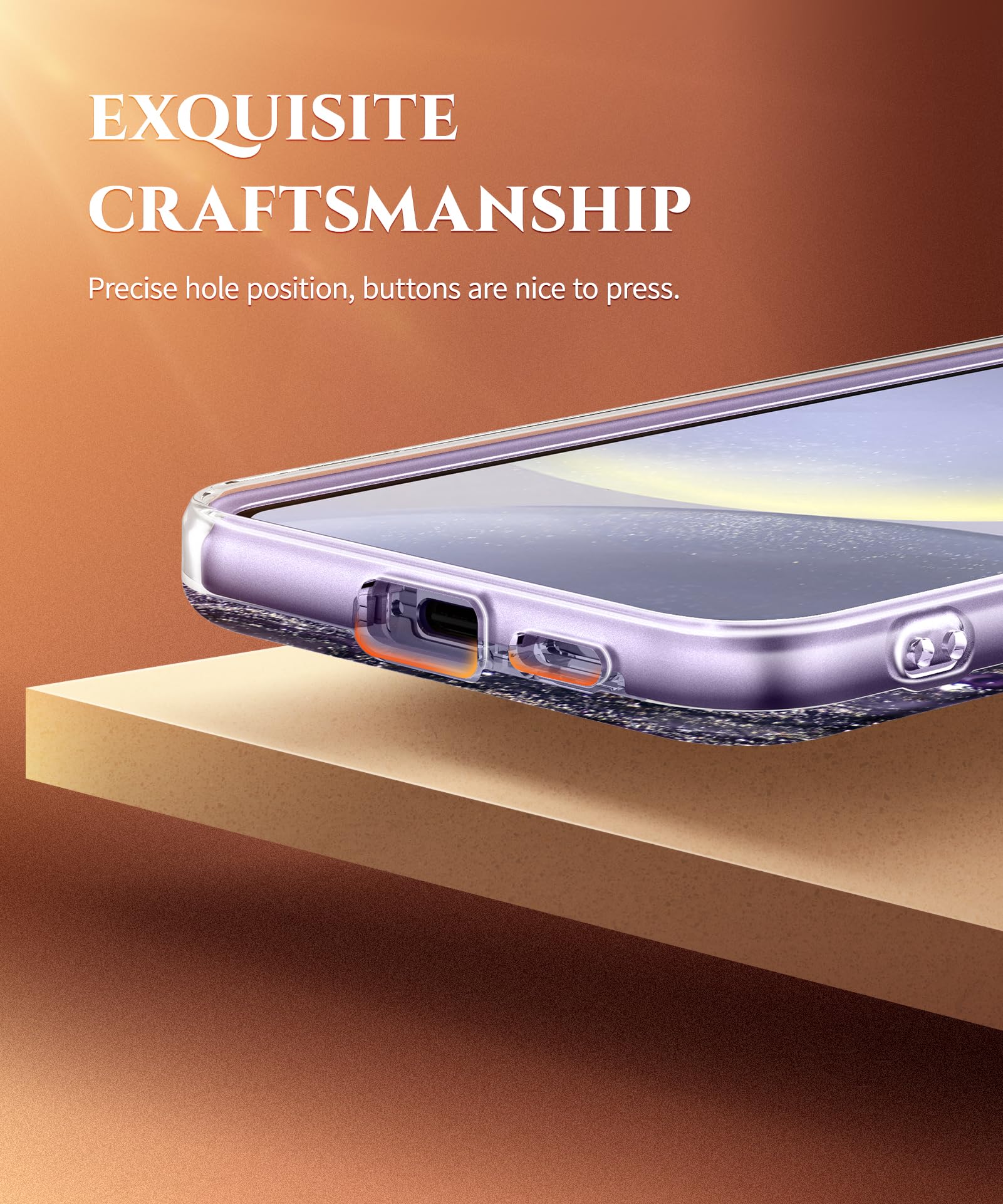 Foto 8 pulgar | Funda De Teléfono Gviewin Diseñada Para Samsung Galaxy S24+ Plus - Venta Internacional.