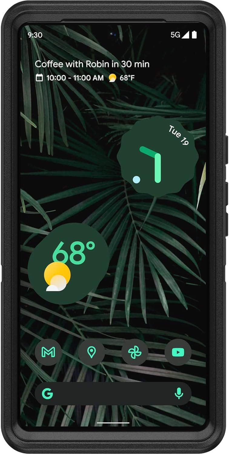Foto 5 pulgar | Funda Otterbox Defender Series Para Pixel 6 Pro - Negra - Venta Internacional.