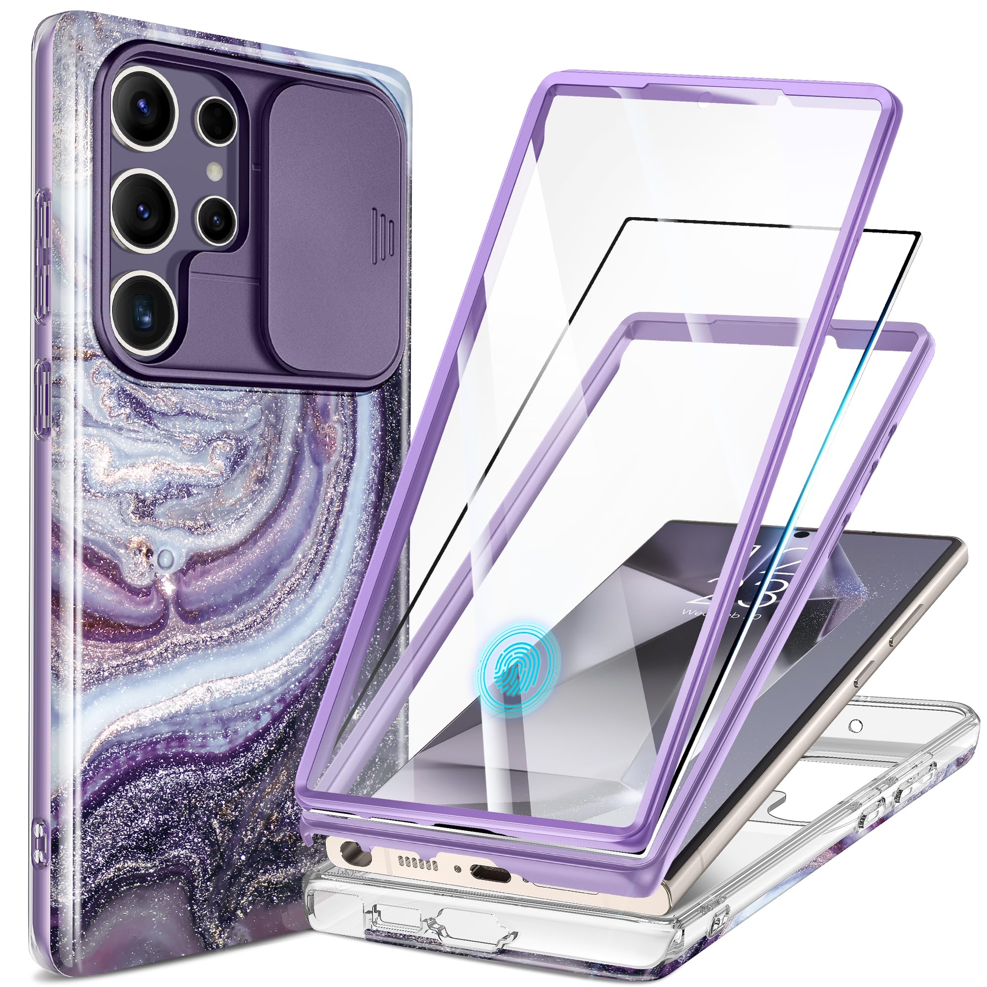 Funda De Teléfono Gviewin Para Samsung Galaxy S24 Ultra 6.8 Pulgadas - Venta Internacional.