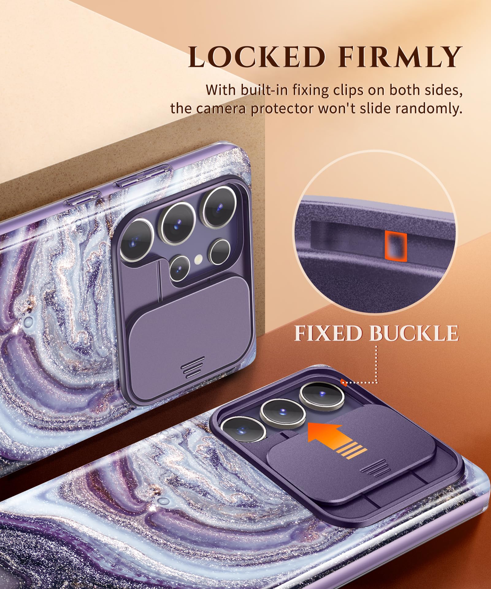 Foto 5 pulgar | Funda De Teléfono Gviewin Para Samsung Galaxy S24 Ultra 6.8 Pulgadas - Venta Internacional.