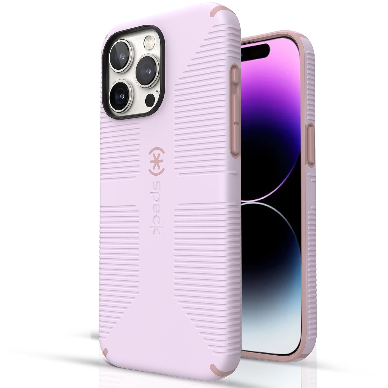 Funda De Teléfono Speck Magsafe Soft Lilac Para Iphone 15 Pro Max - Venta Internacional.